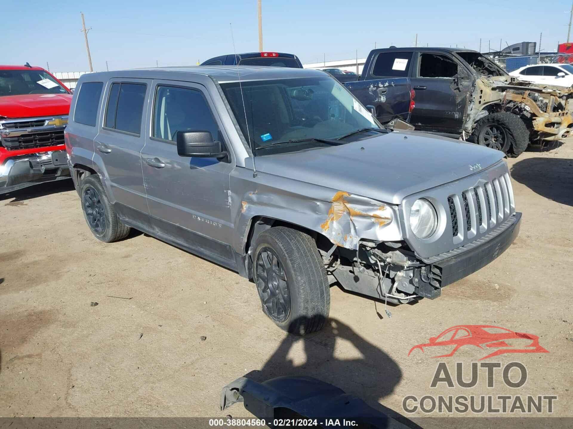 JEEP PATRIOT 2016 - 1C4NJPBB6GD543575