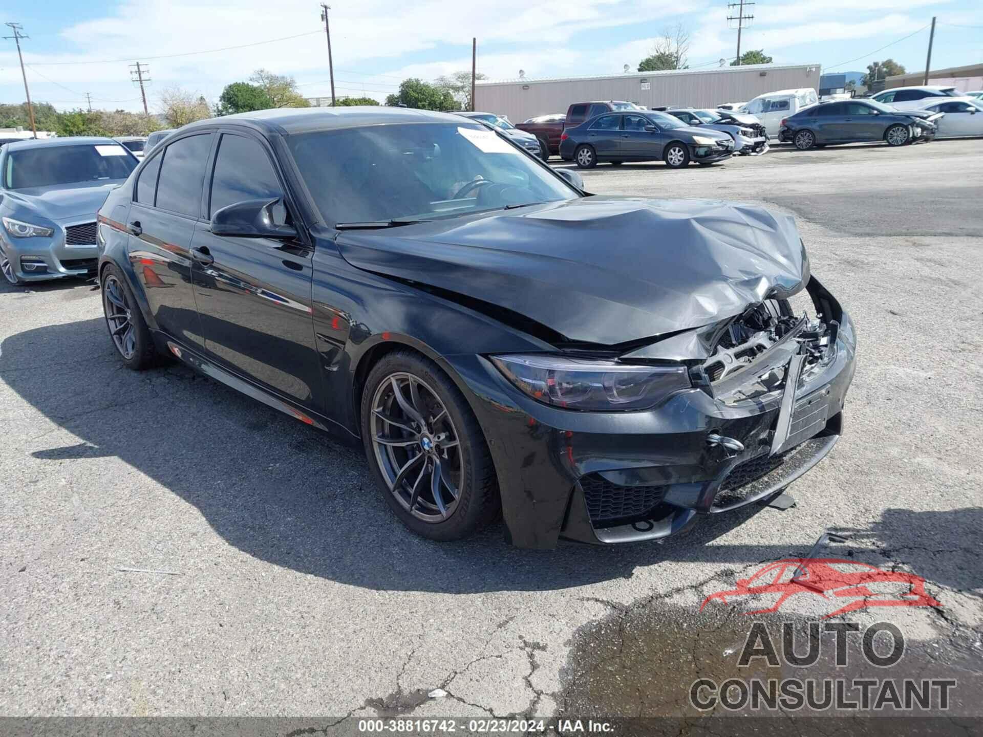 BMW M3 2018 - WBS8M9C59J5J80014