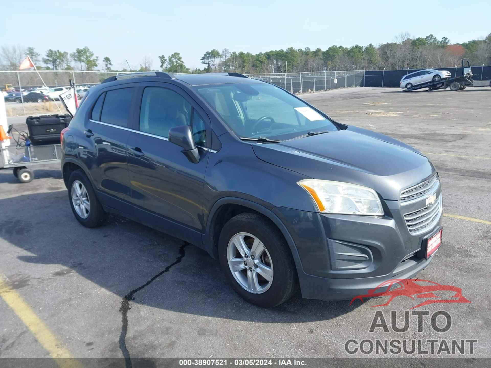 CHEVROLET TRAX 2016 - 3GNCJLSB8GL261259