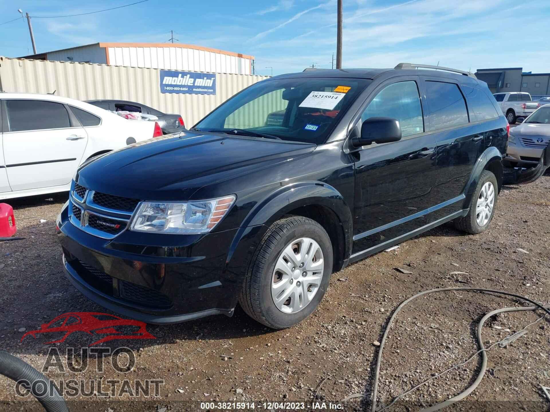 DODGE JOURNEY 2017 - 3C4PDCAB4HT504103