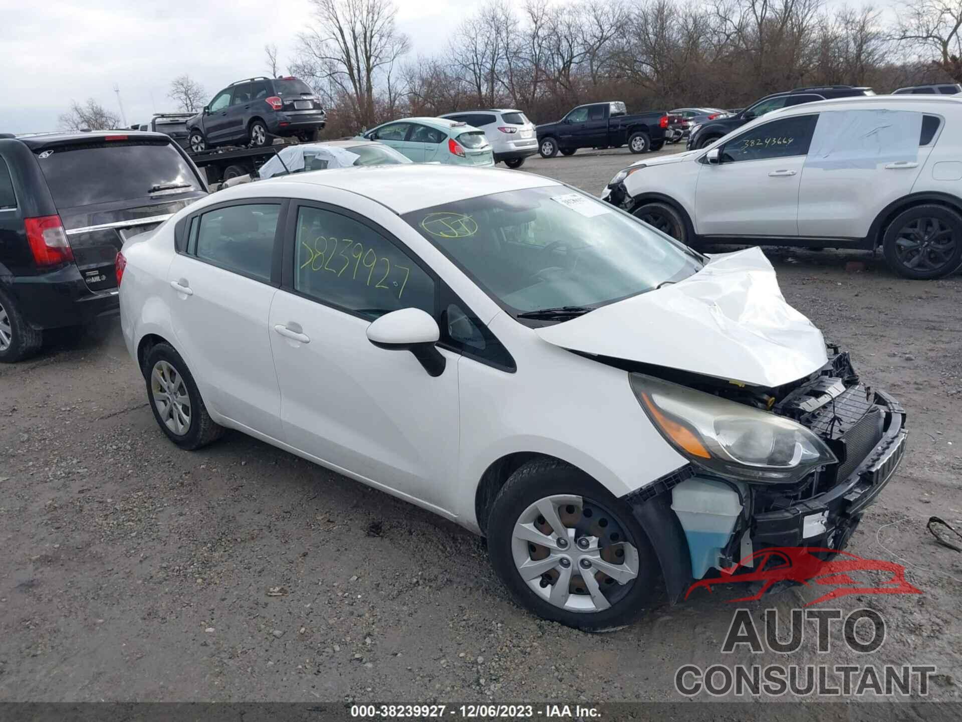 KIA RIO 2015 - KNADM4A32F6503473