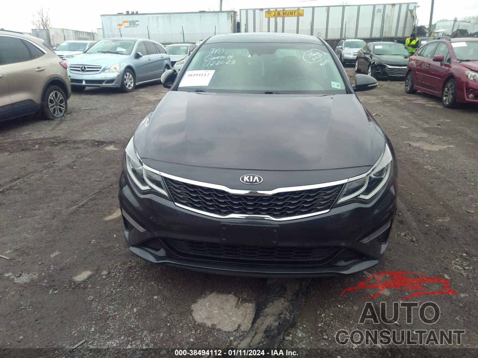 KIA OPTIMA 2019 - 5XXGT4L31KG326443