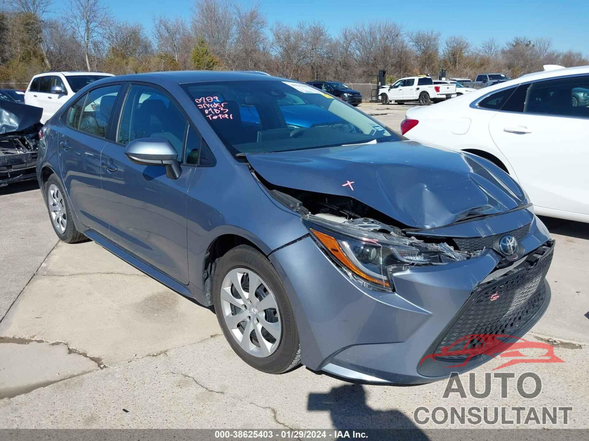 TOYOTA COROLLA 2021 - 5YFEPMAE4MP245138
