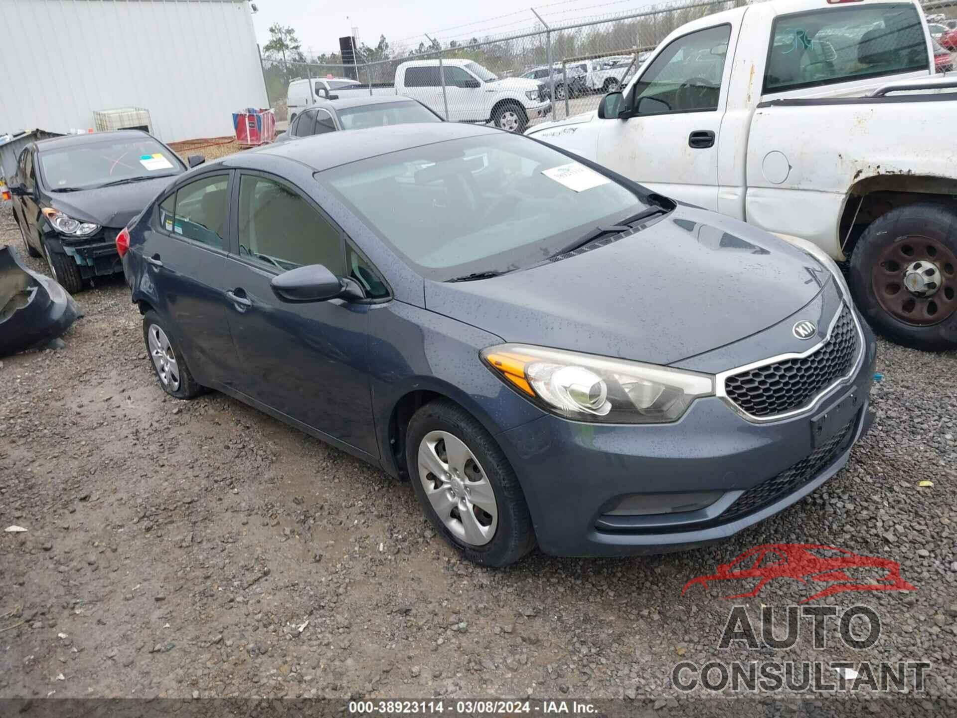 KIA FORTE 2016 - KNAFK4A67G5567119