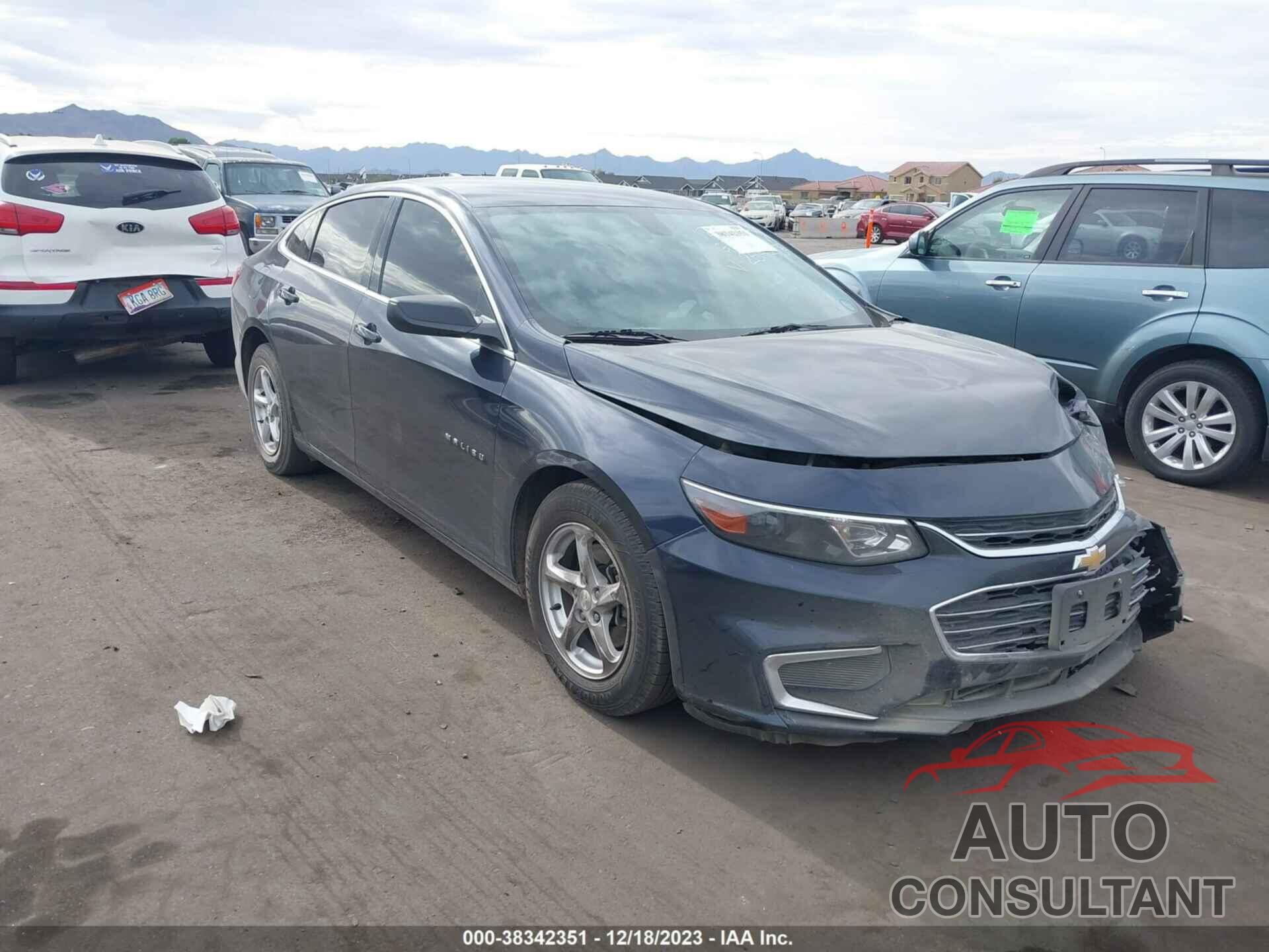 CHEVROLET MALIBU 2017 - 1G1ZB5ST8HF282542