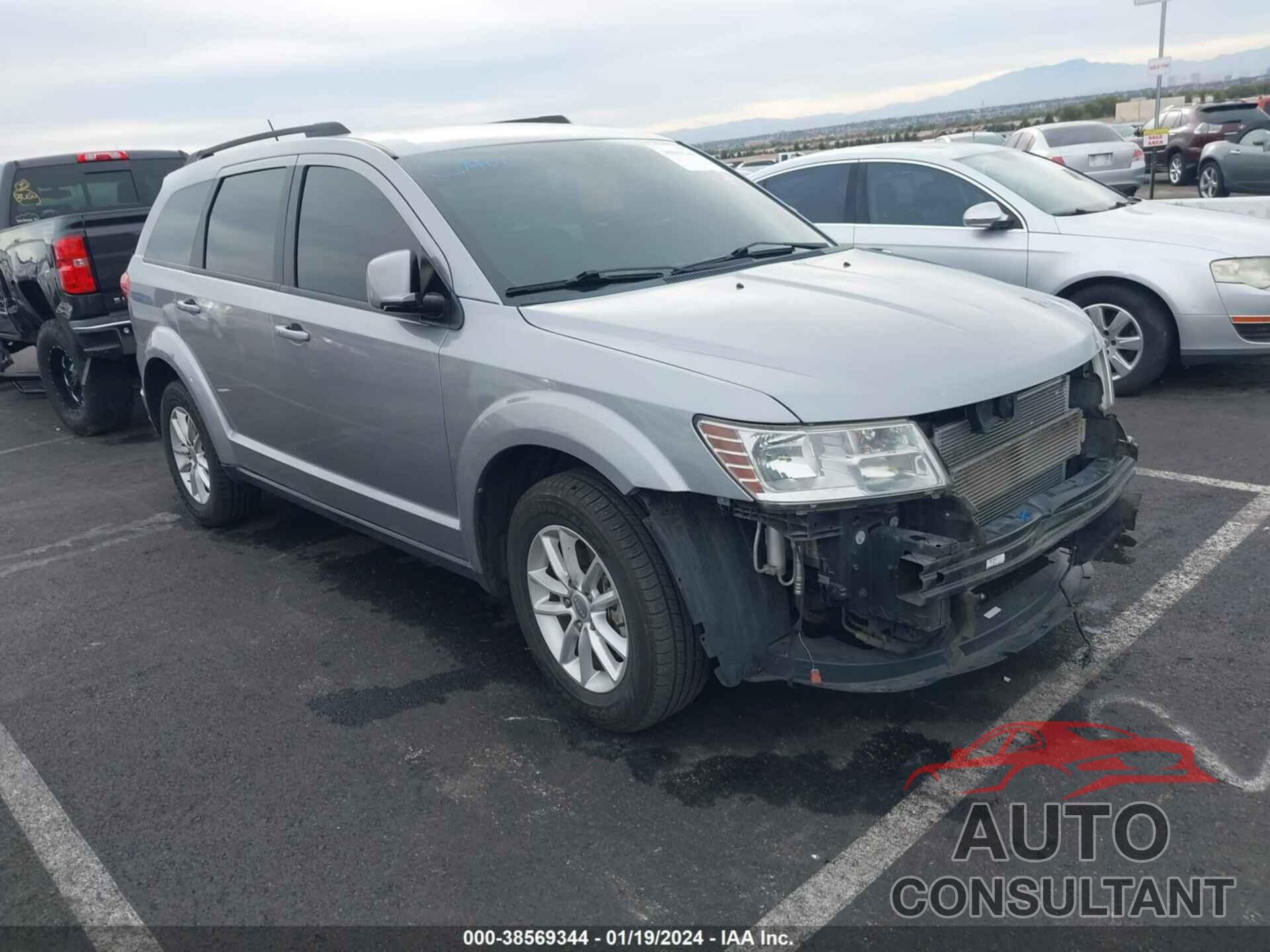 DODGE JOURNEY 2017 - 3C4PDDBG5HT540432
