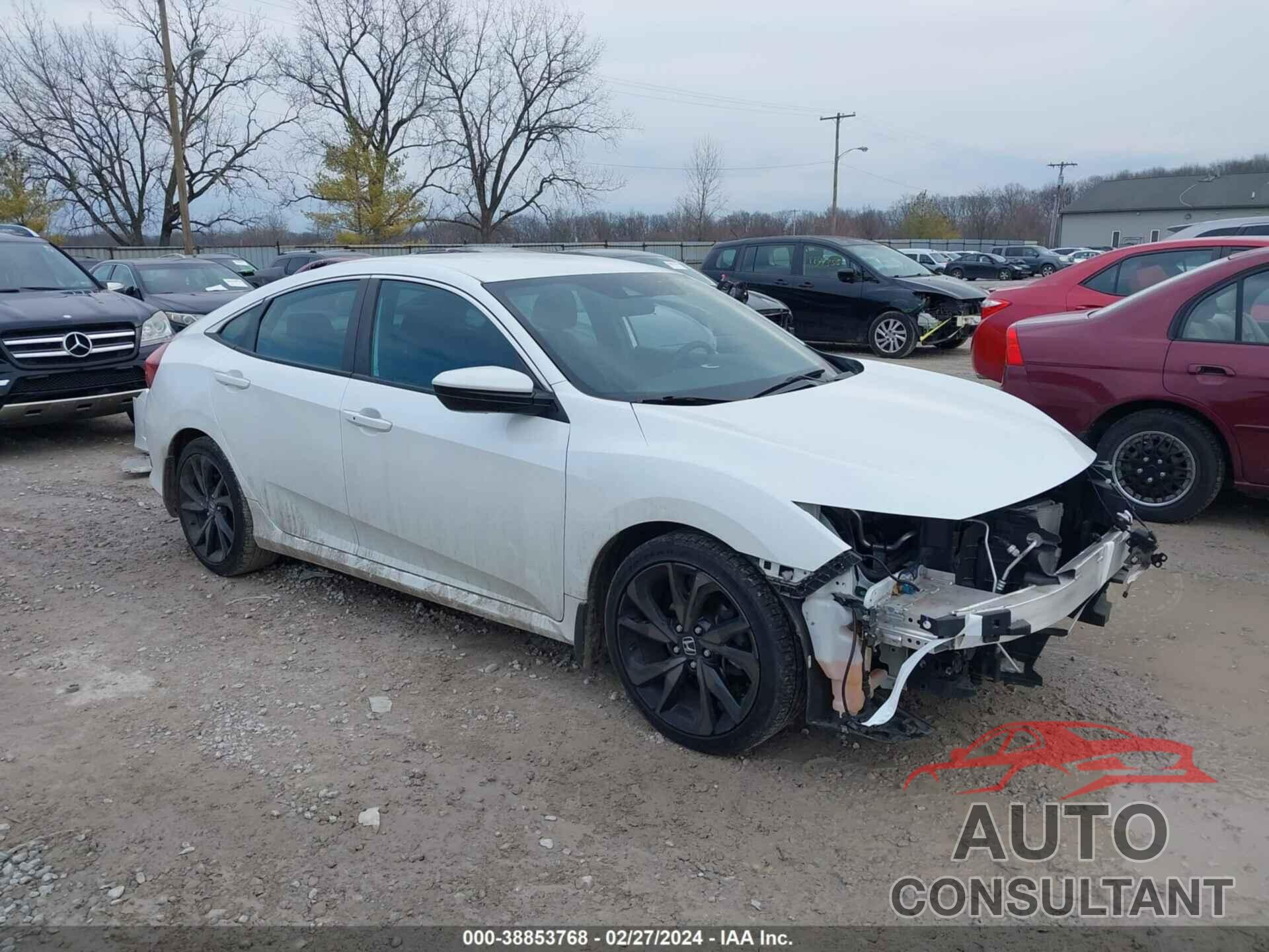 HONDA CIVIC 2020 - 19XFC2F83LE029224