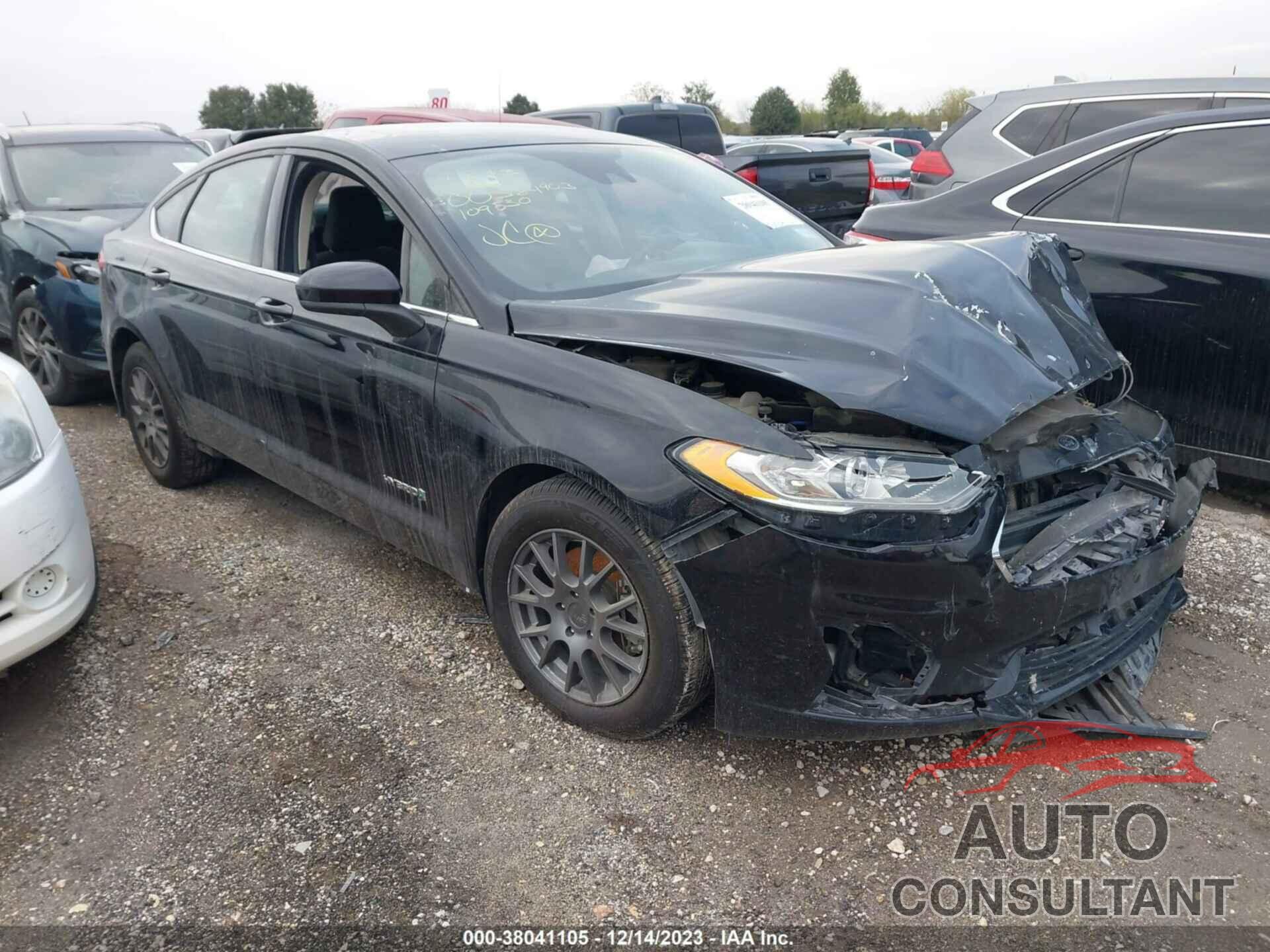 FORD FUSION HYBRID 2019 - 3FA6P0LU6KR109530