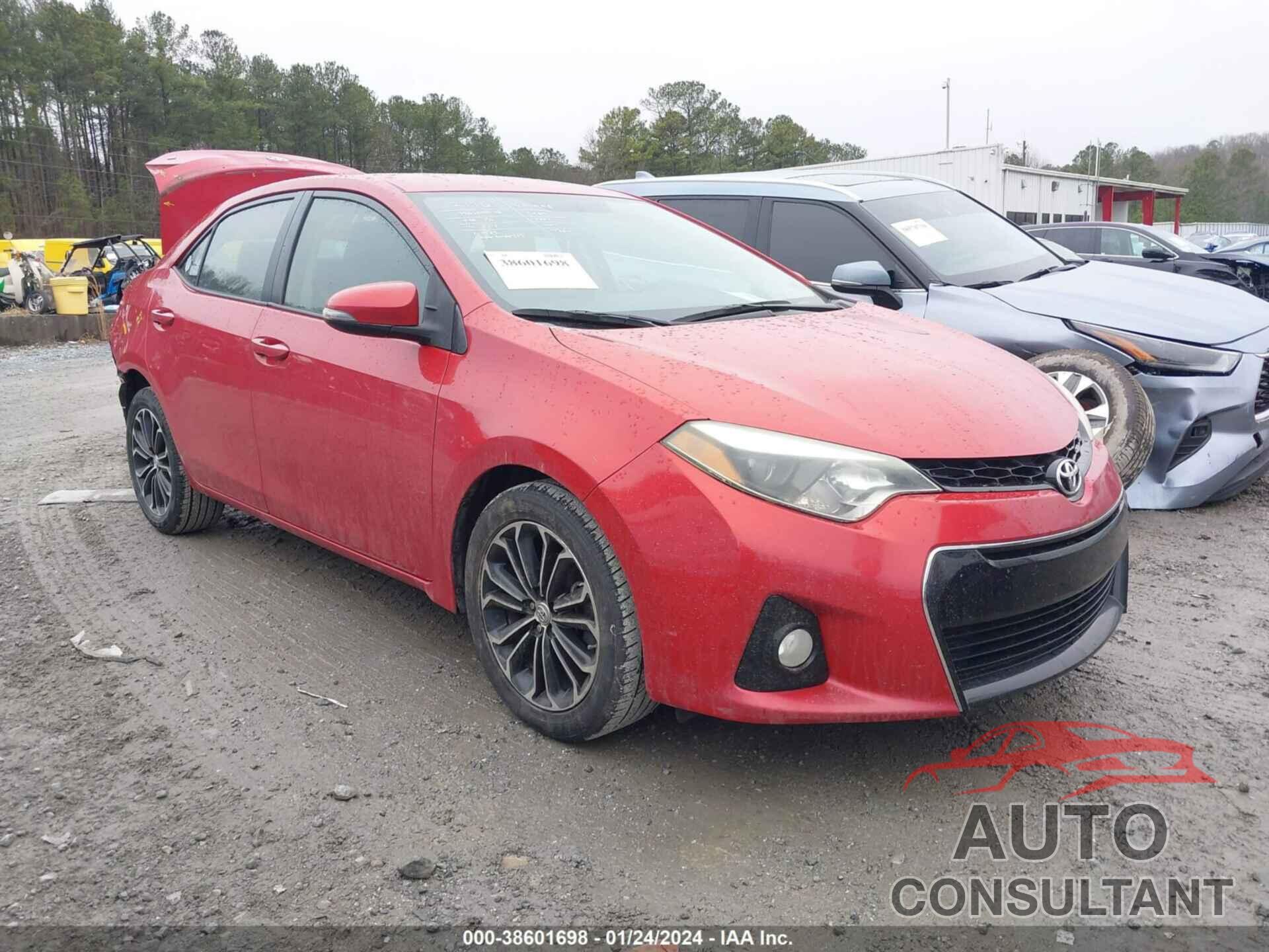 TOYOTA COROLLA 2016 - 2T1BURHE4GC569547