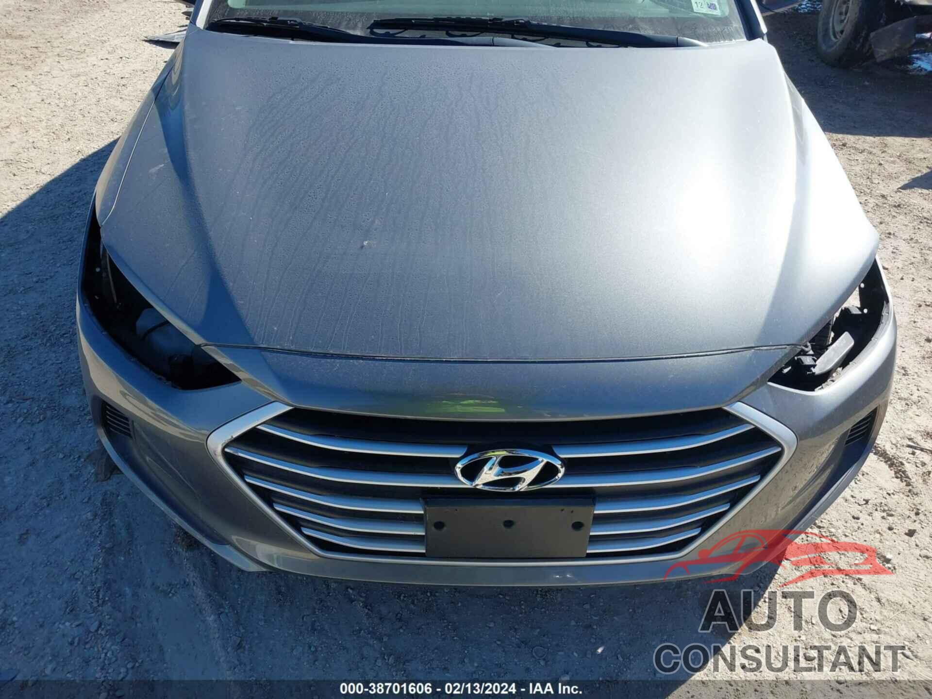 HYUNDAI ELANTRA 2018 - 5NPD84LF4JH240206