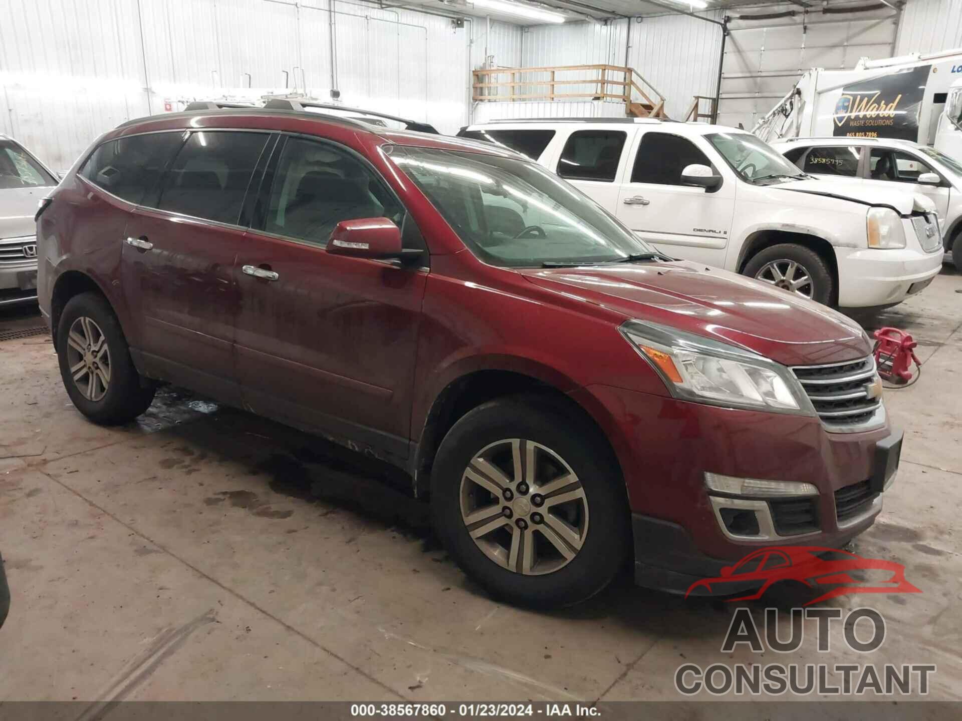 CHEVROLET TRAVERSE 2016 - 1GNKVGKD3GJ338877