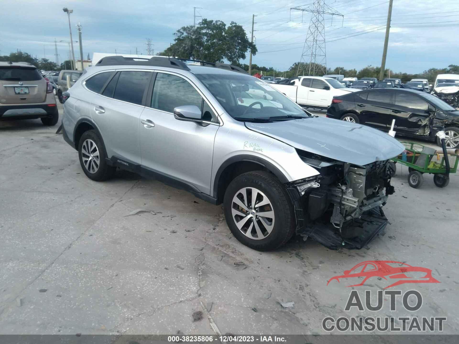 SUBARU OUTBACK 2022 - 4S4BTADCXN3124627