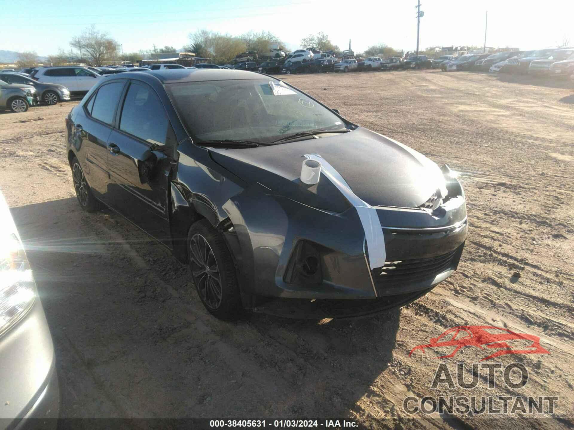 TOYOTA COROLLA 2016 - 5YFBURHE1GP397381