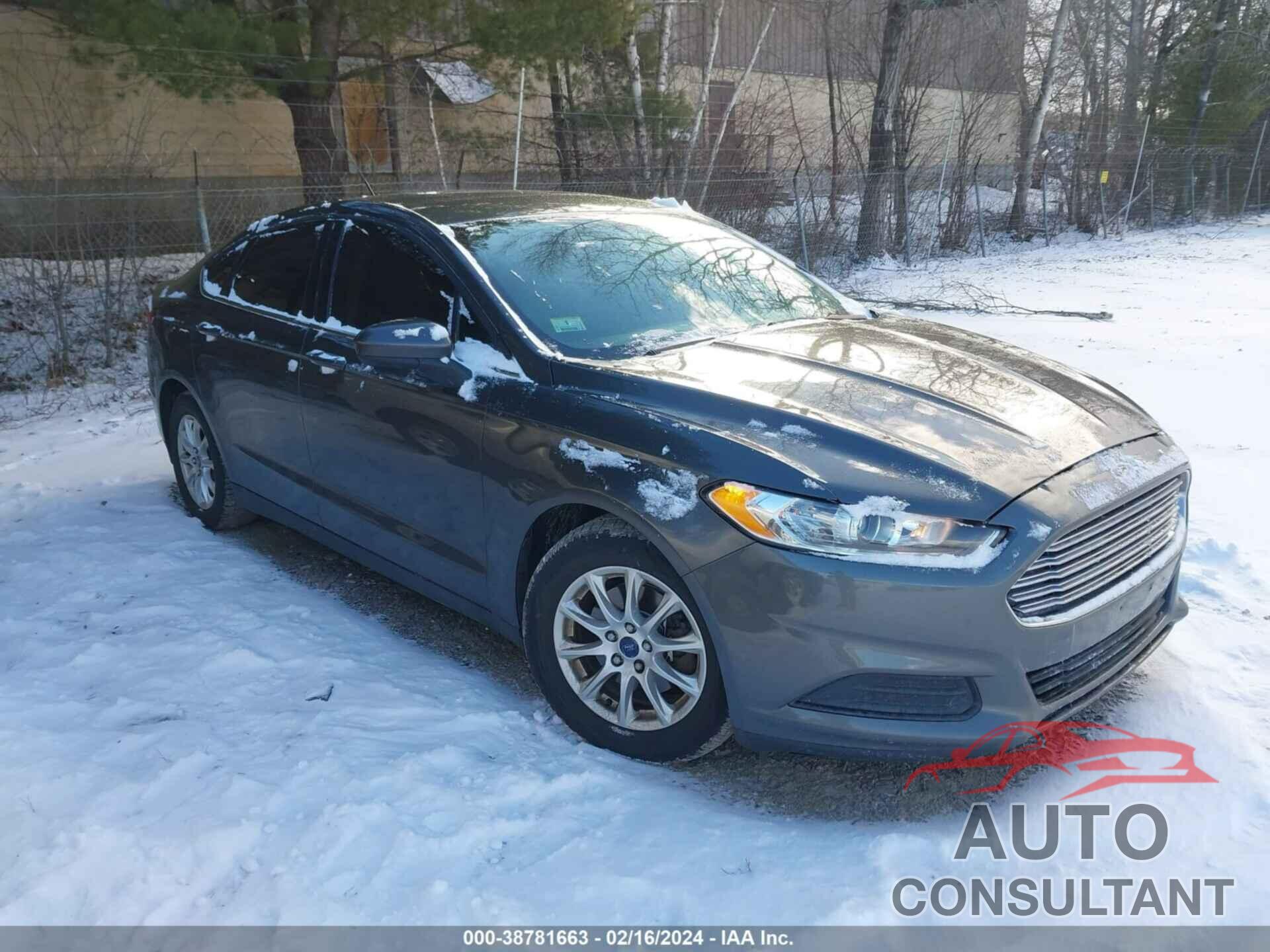 FORD FUSION 2016 - 1FA6P0G77G5116338