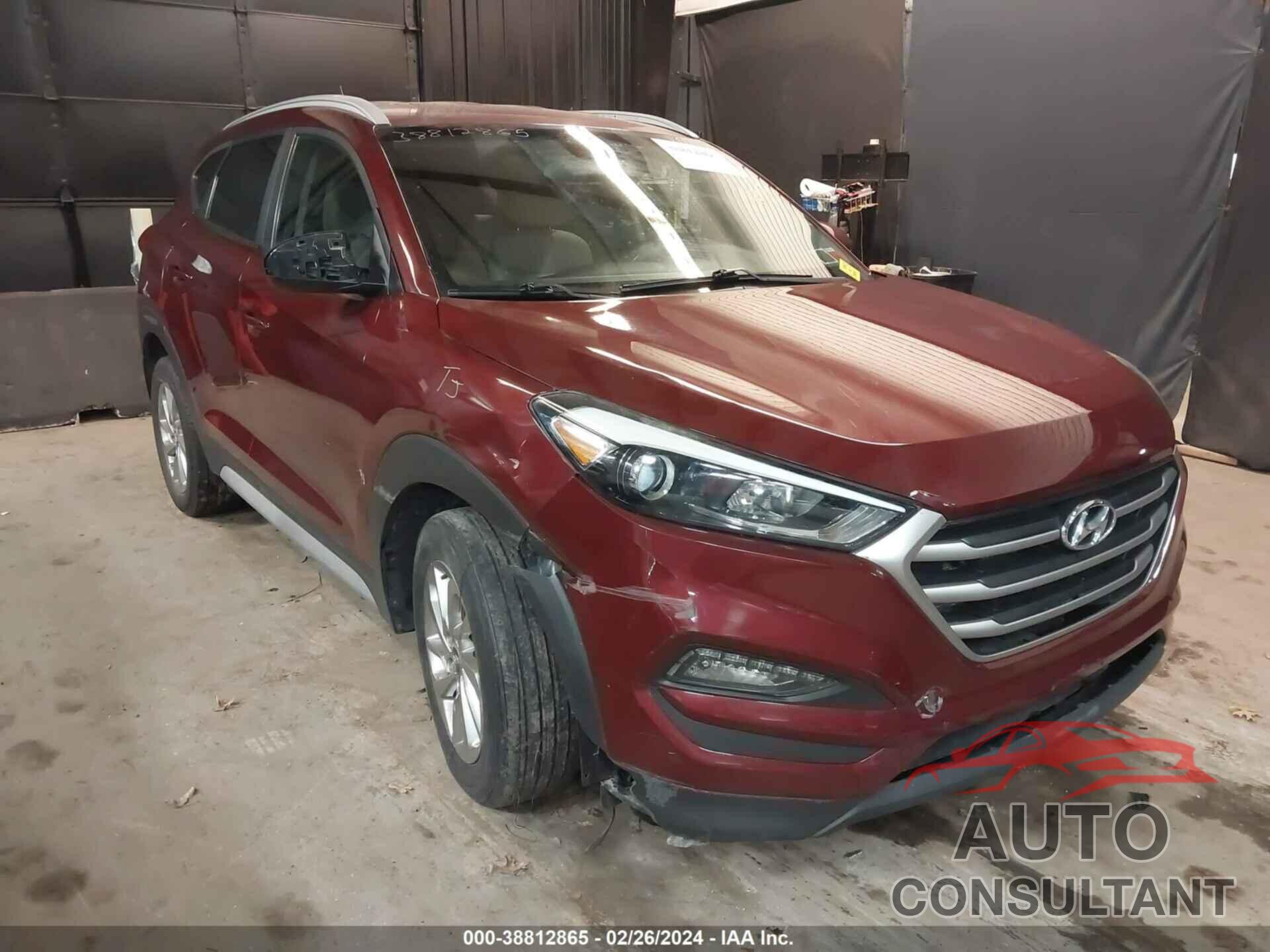 HYUNDAI TUCSON 2017 - KM8J3CA49HU414022