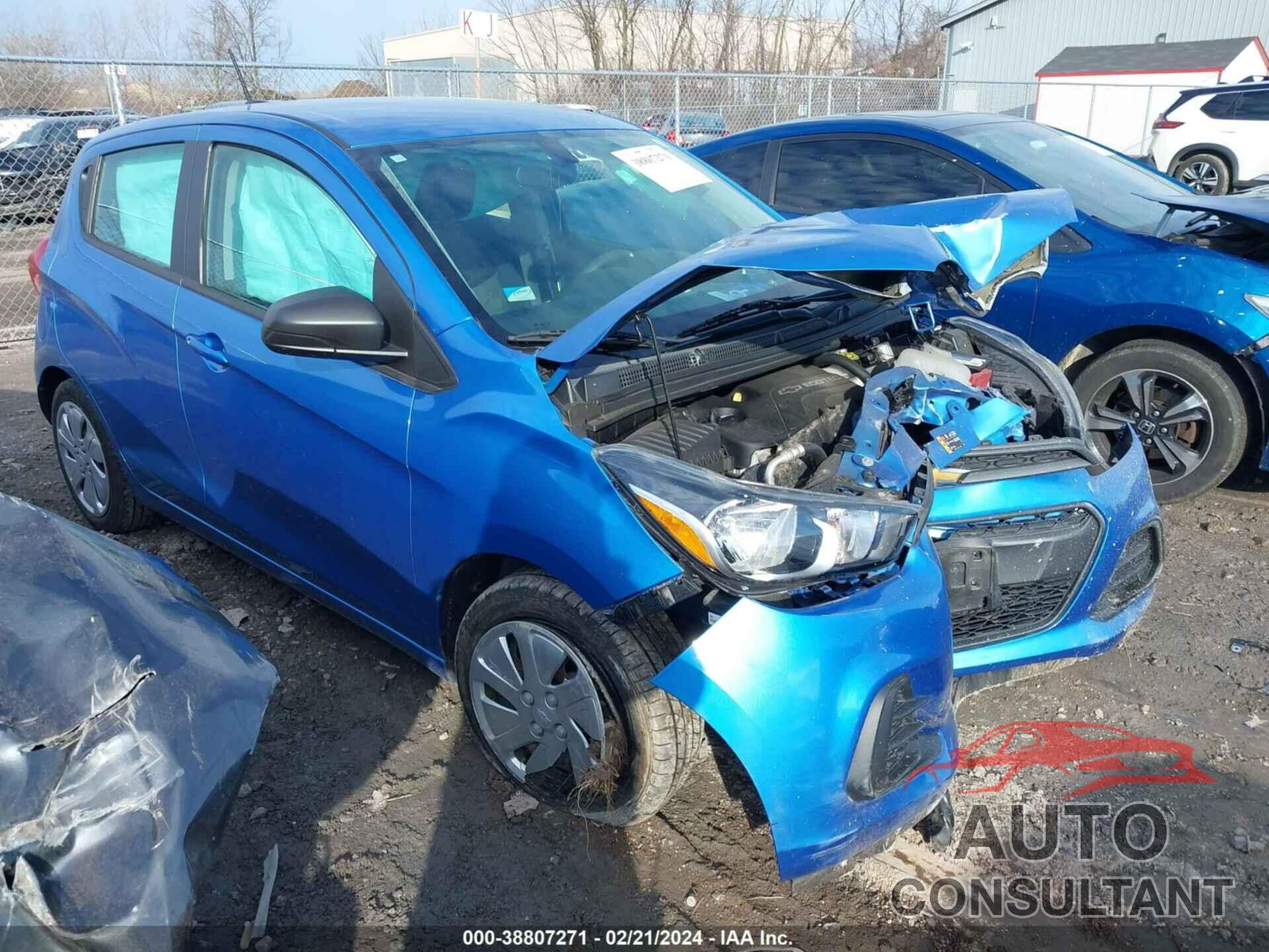 CHEVROLET SPARK 2017 - KL8CB6SA8HC744318