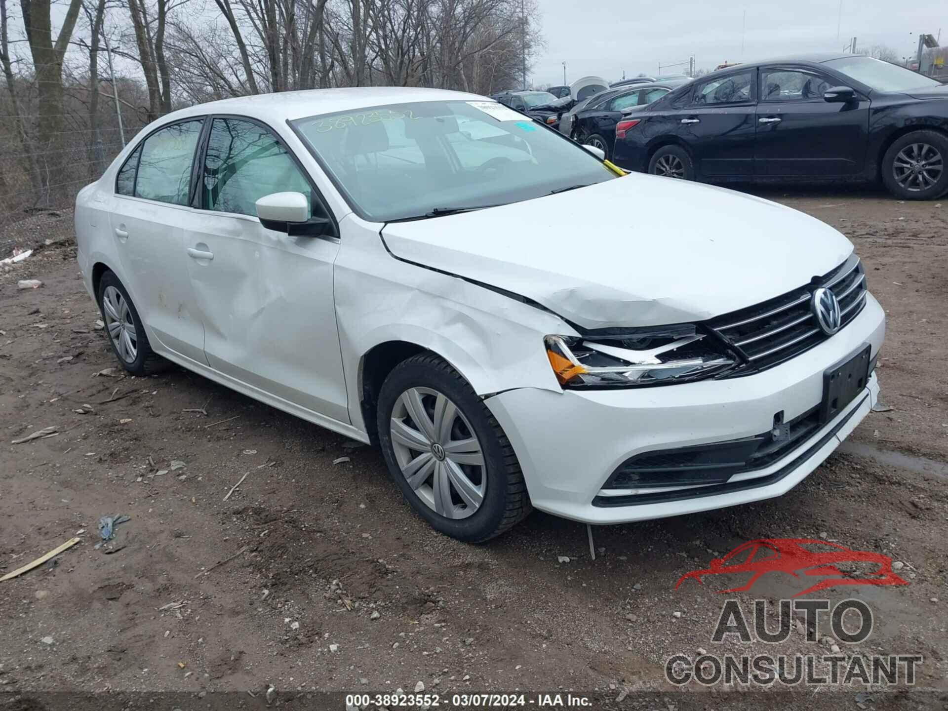 VOLKSWAGEN JETTA 2017 - 3VW2B7AJ1HM328214
