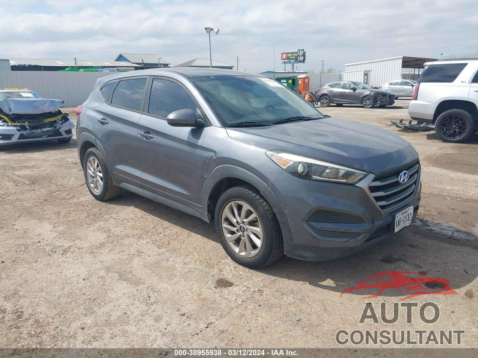 HYUNDAI TUCSON 2017 - KM8J23A47HU331711