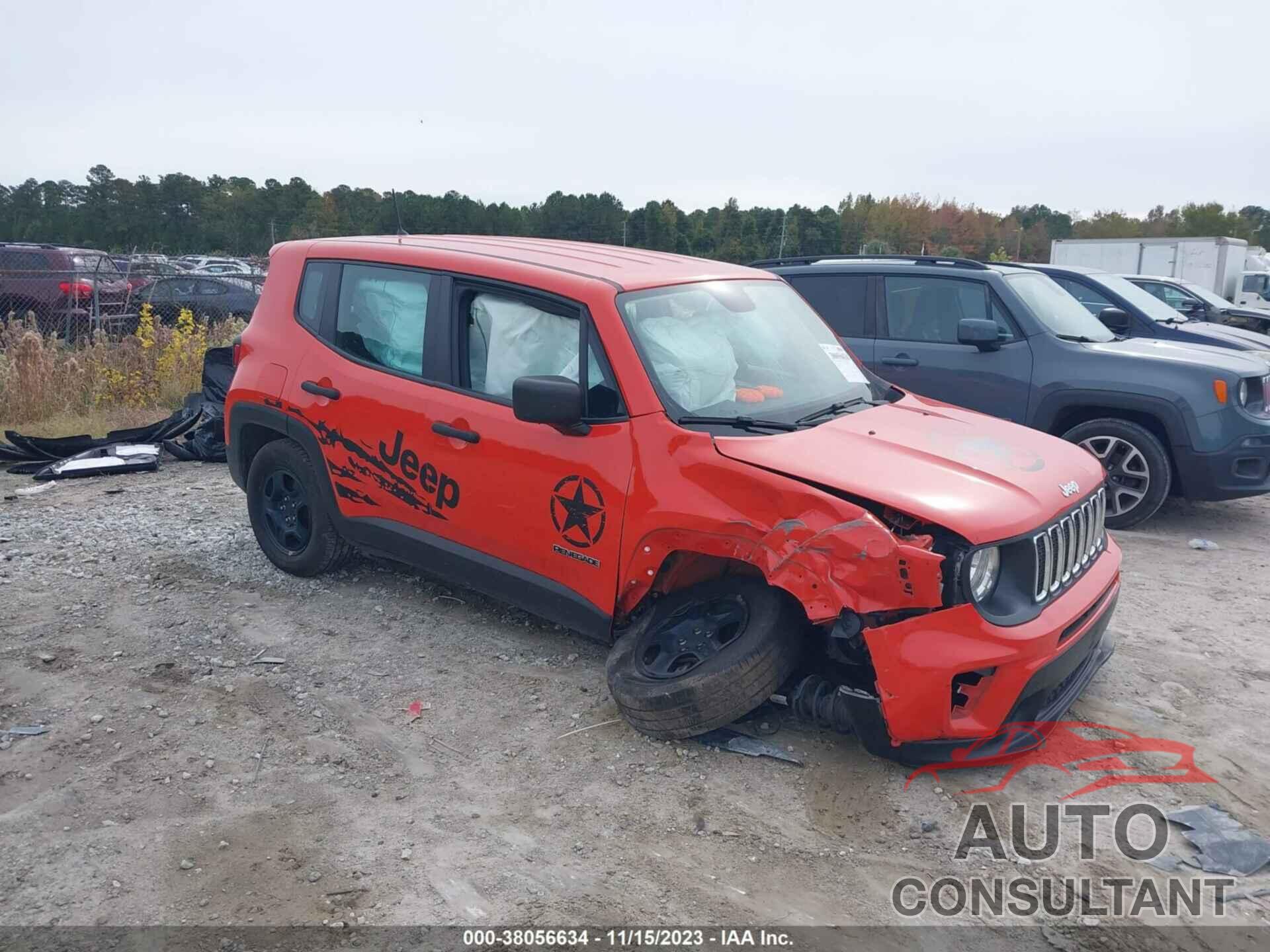 JEEP RENEGADE 2019 - ZACNJBAB5KPK09243