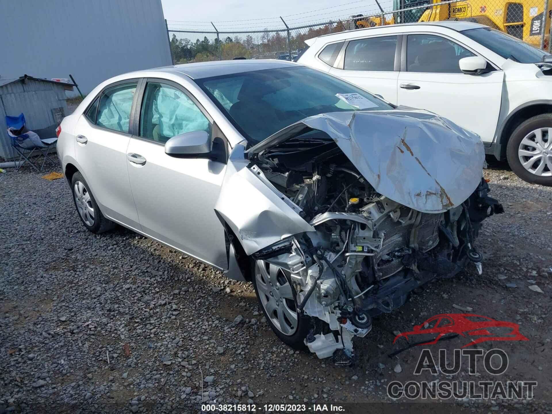 TOYOTA COROLLA 2016 - 5YFBURHE7GP380908