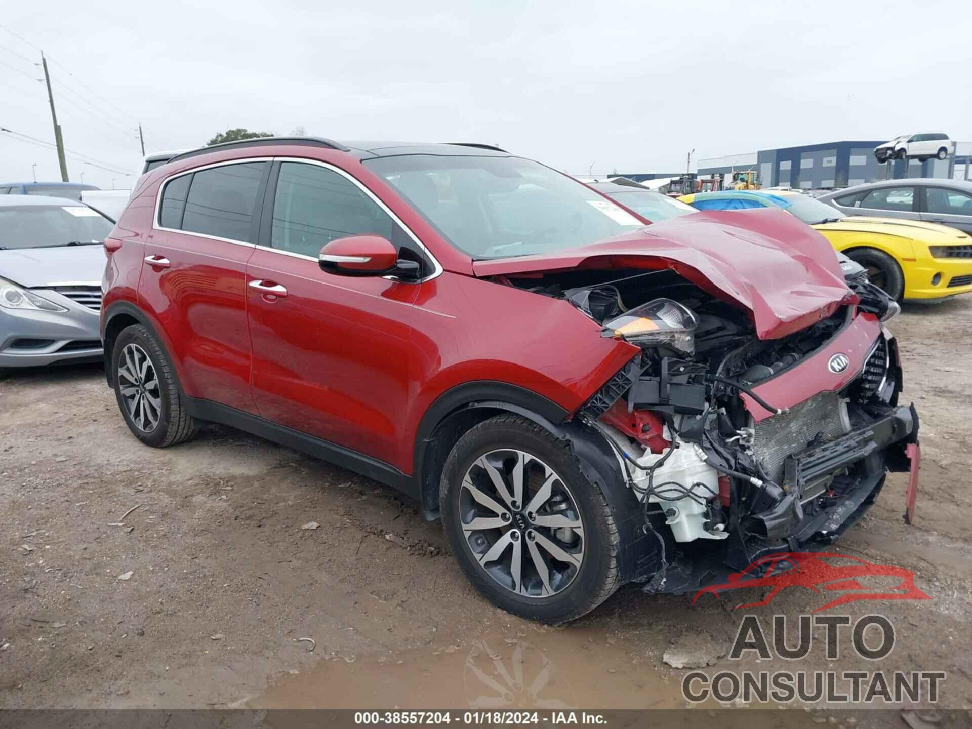 KIA SPORTAGE 2018 - KNDPN3AC7J7400284