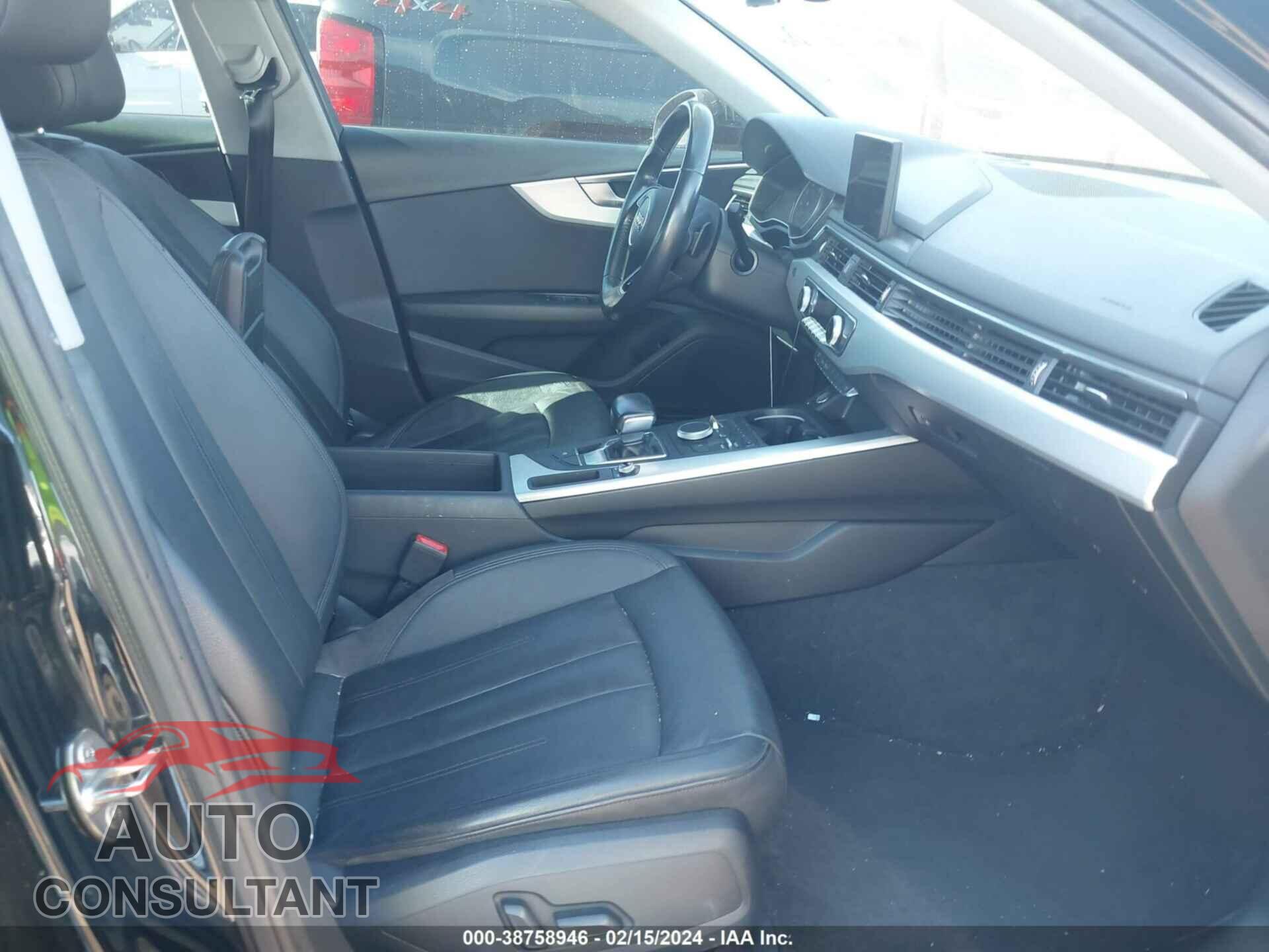 AUDI A4 2017 - WAUGNAF44HN057412