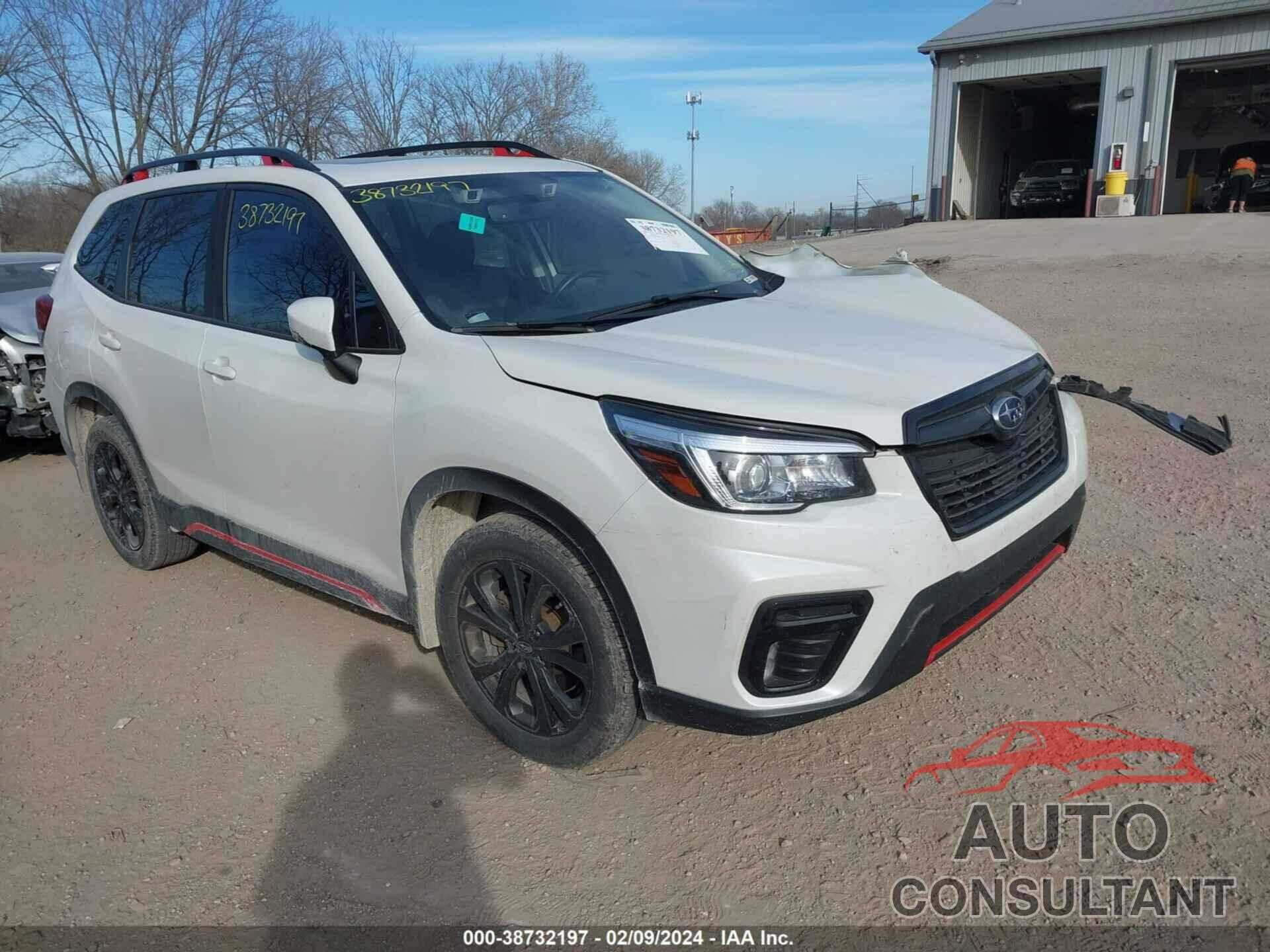 SUBARU FORESTER 2019 - JF2SKAKC5KH488044