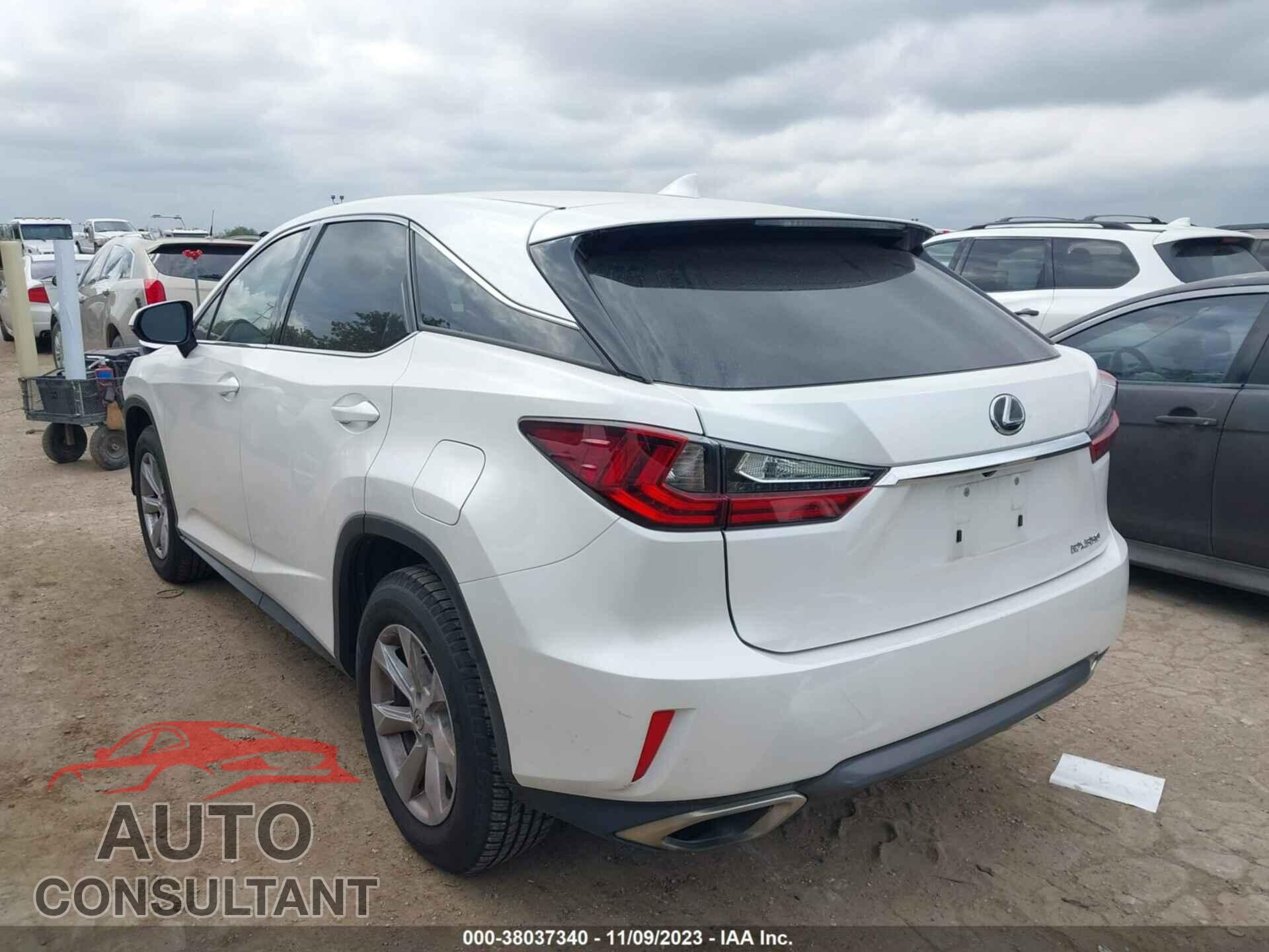 LEXUS RX 2017 - 2T2ZZMCA7HC062288