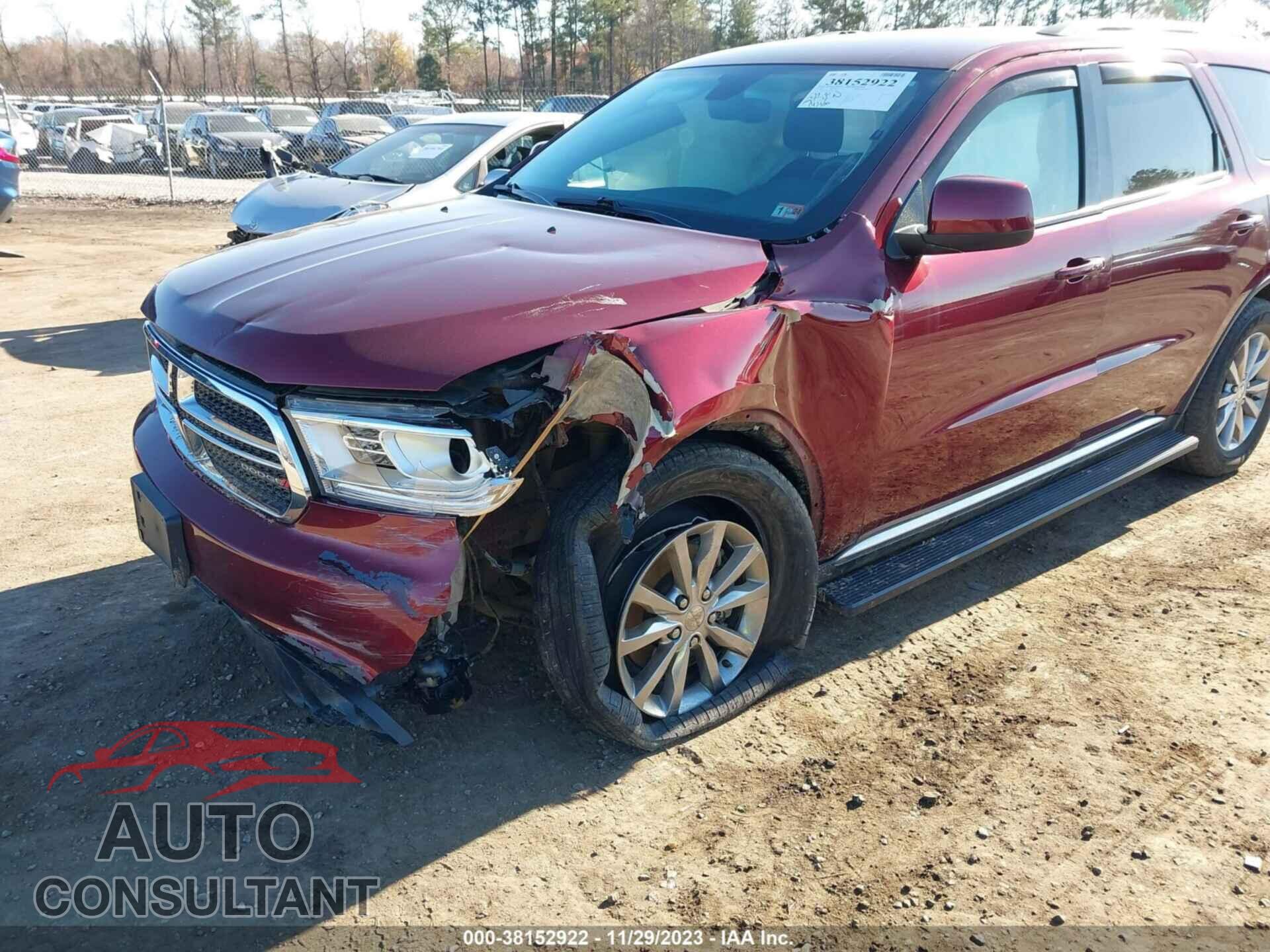 DODGE DURANGO 2018 - 1C4RDJAG2JC170065