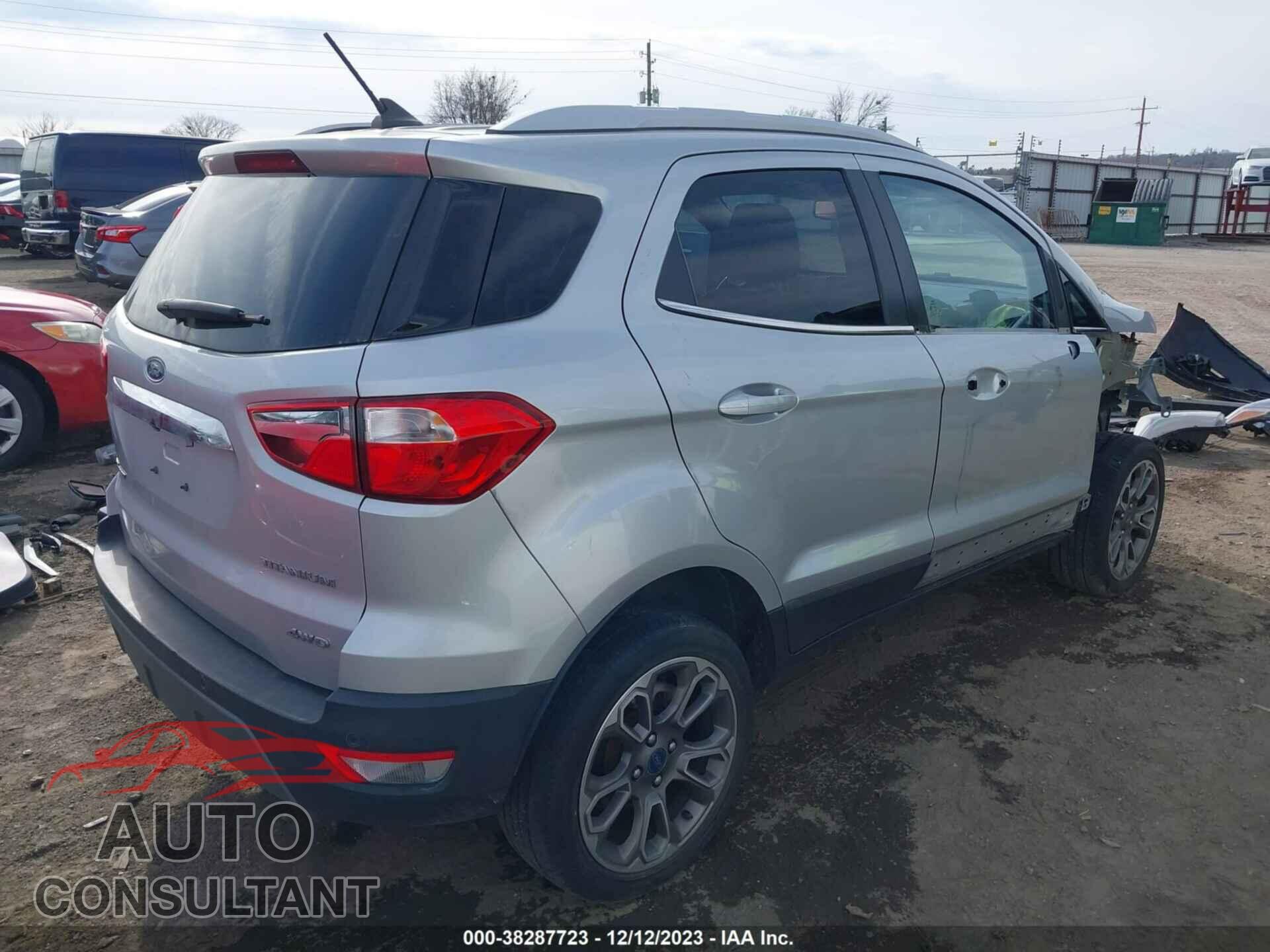 FORD ECOSPORT 2020 - MAJ6S3KL9LC346103