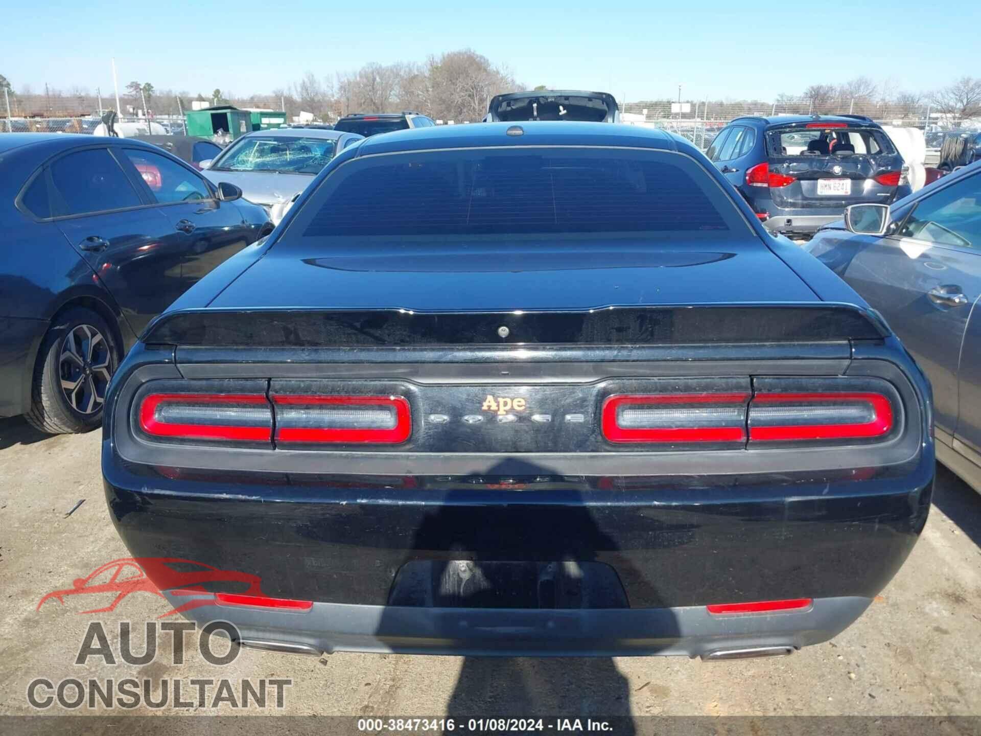 DODGE CHALLENGER 2018 - 2C3CDZAG6JH199560