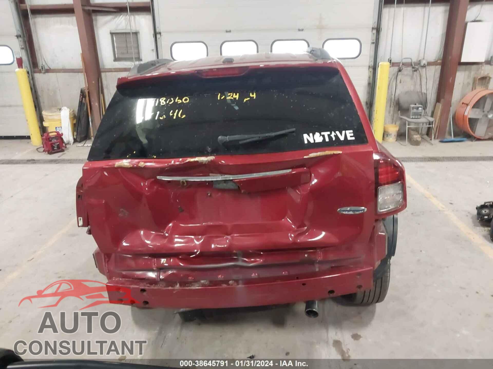 JEEP COMPASS 2017 - 1C4NJCEA5HD137543