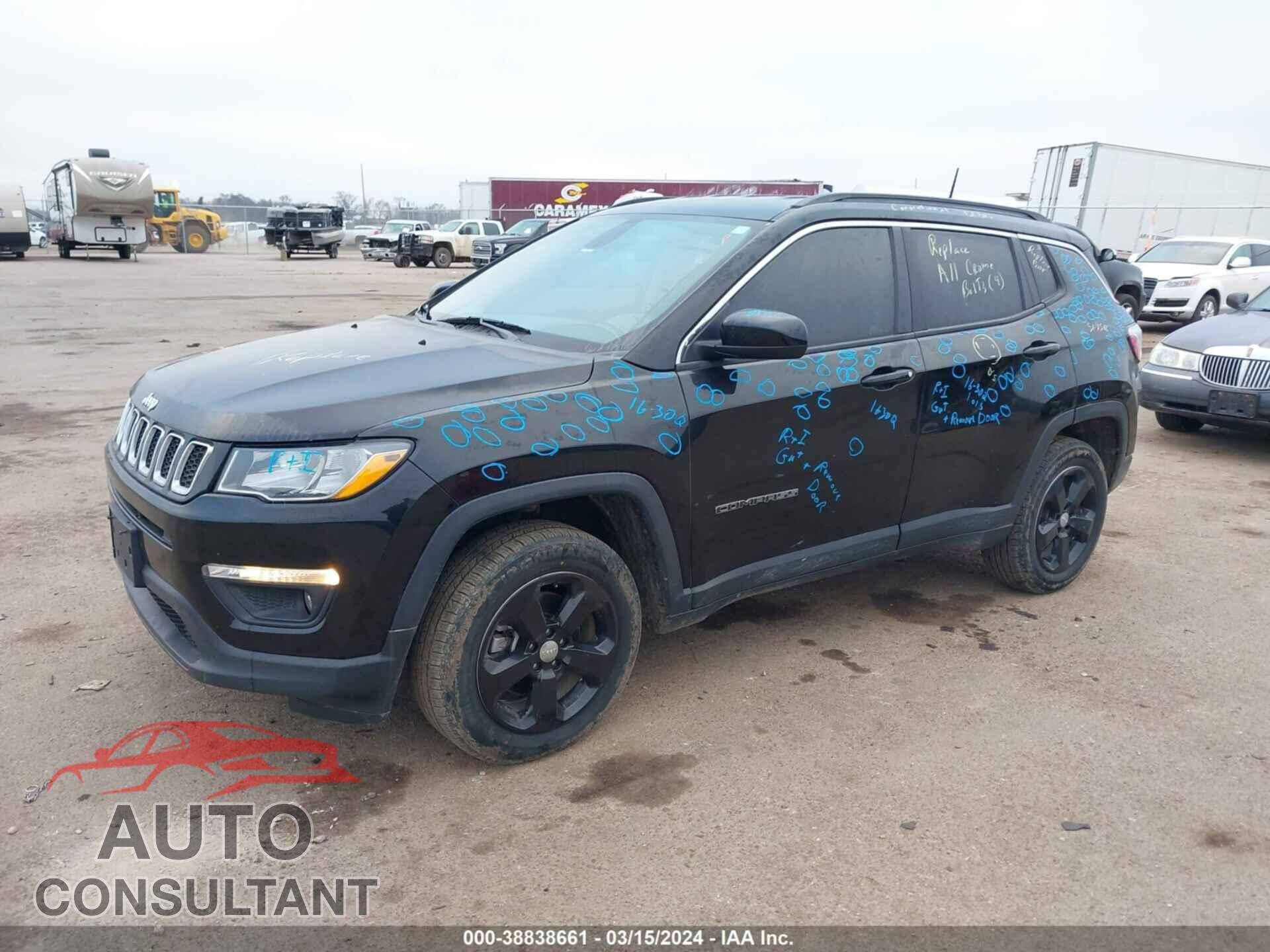 JEEP COMPASS 2018 - 3C4NJDBB8JT354927