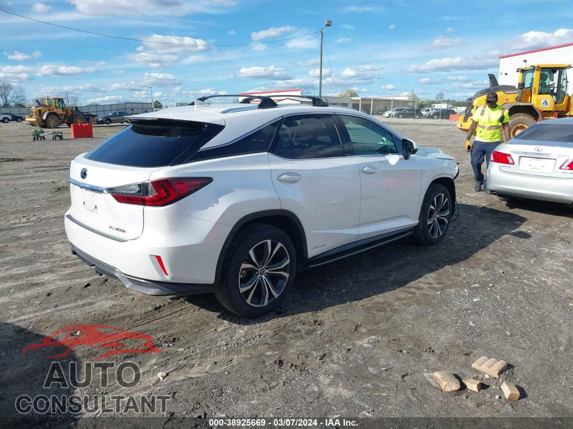 LEXUS RX 2019 - 2T2BGMCA2KC032131