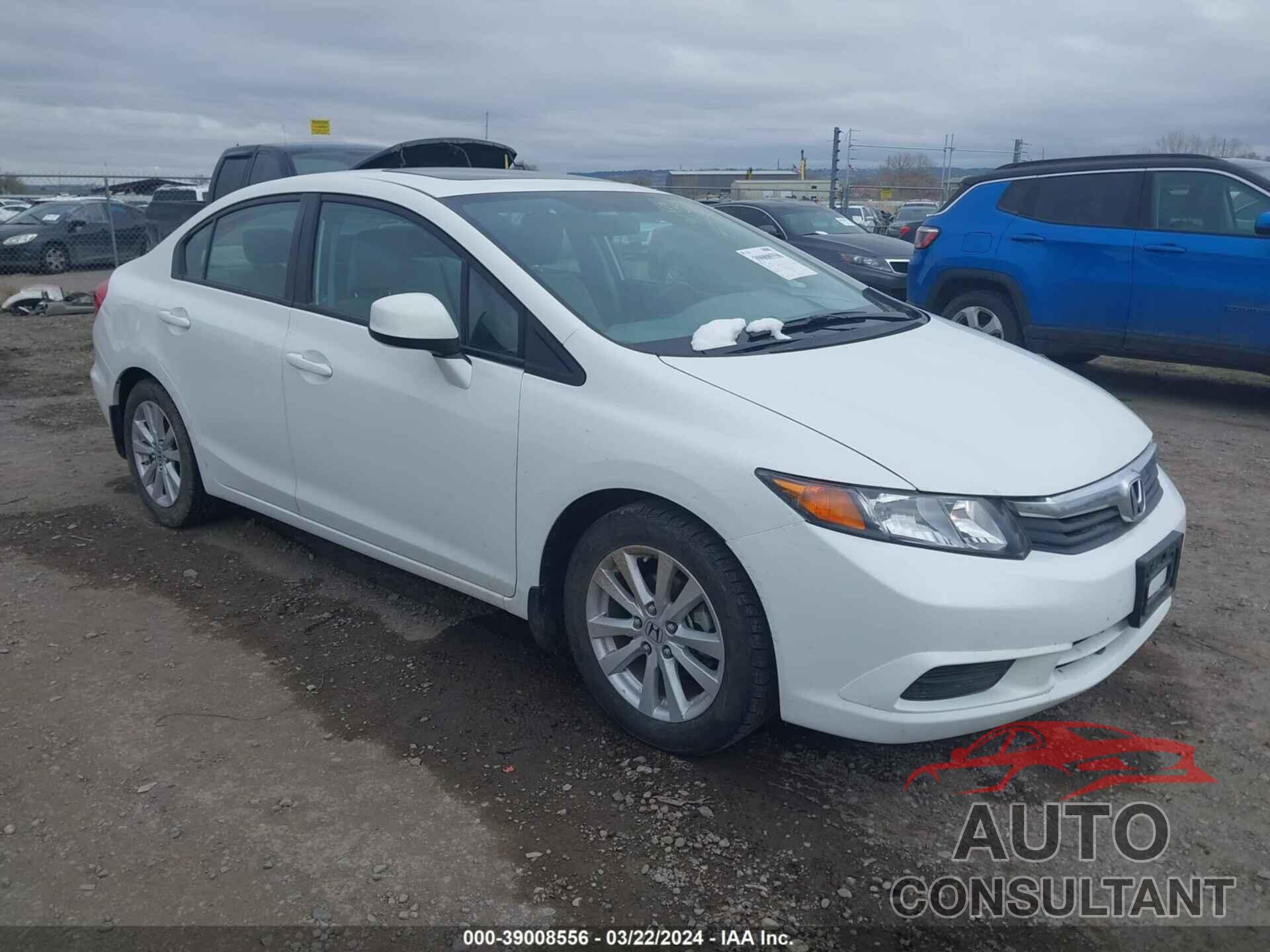 HONDA CIVIC 2012 - 2HGFB2F85CH553936