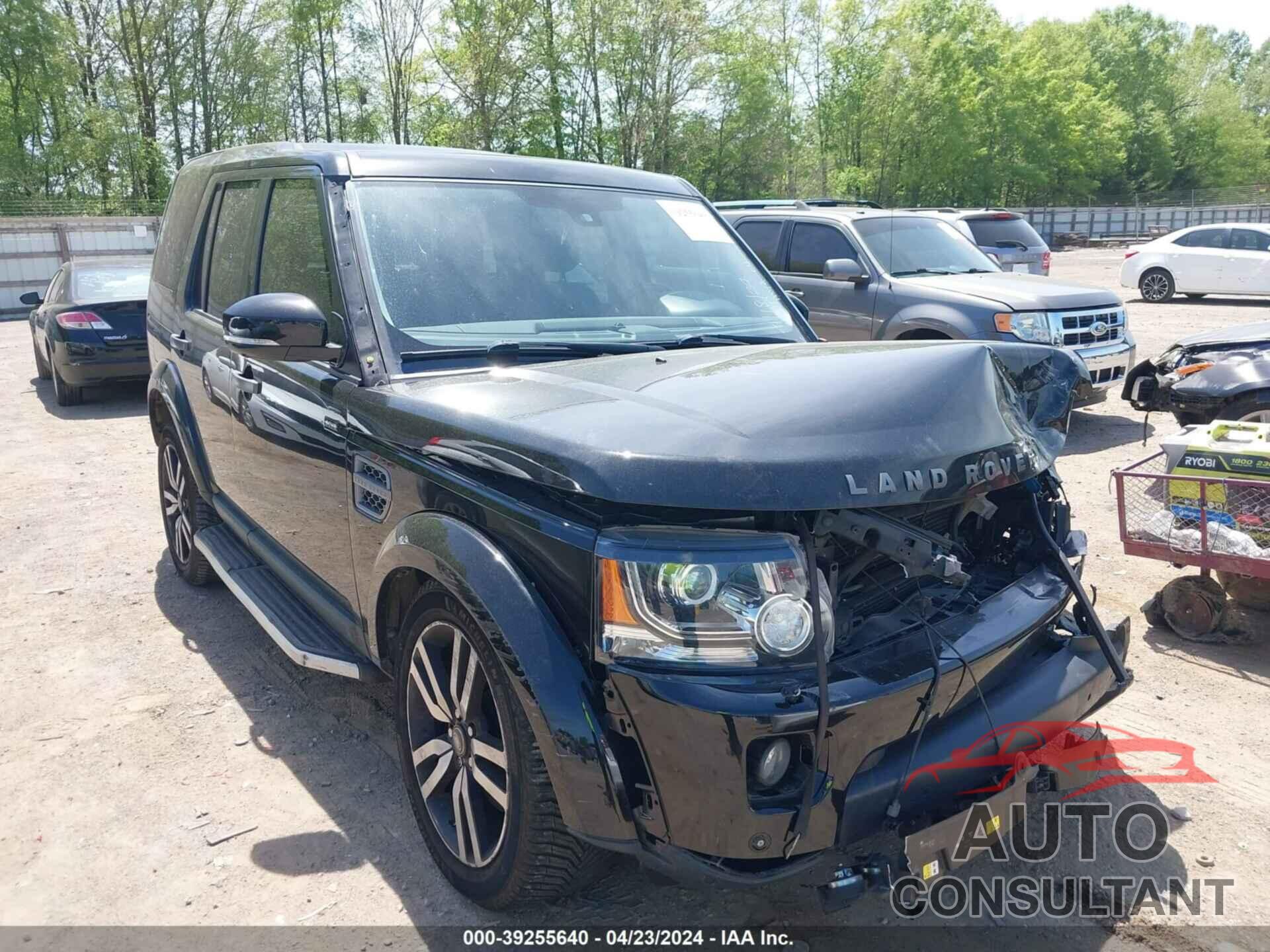 LAND ROVER LR4 2016 - SALAG2V64GA790330