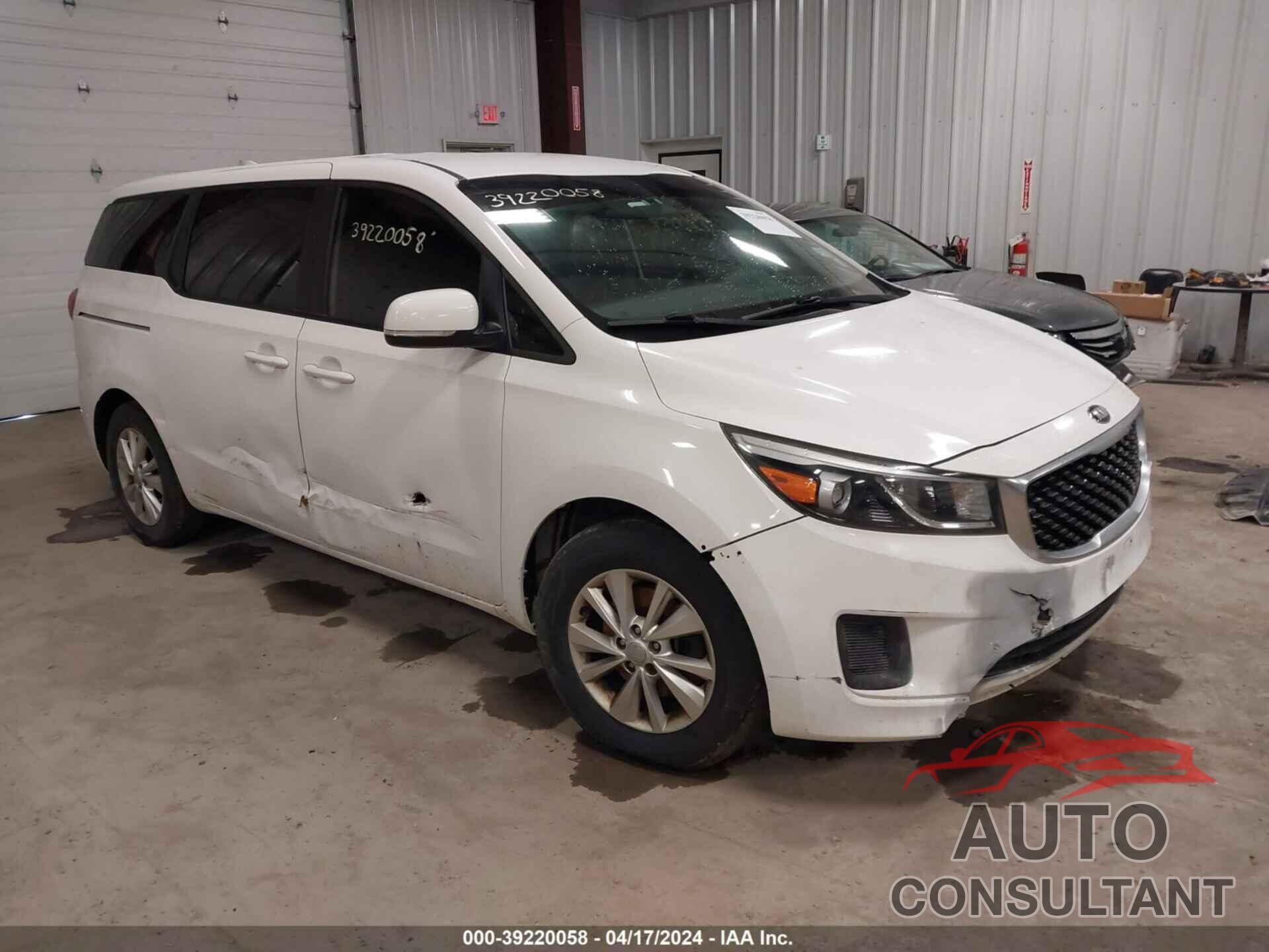 KIA SEDONA 2016 - KNDMA5C10G6102230