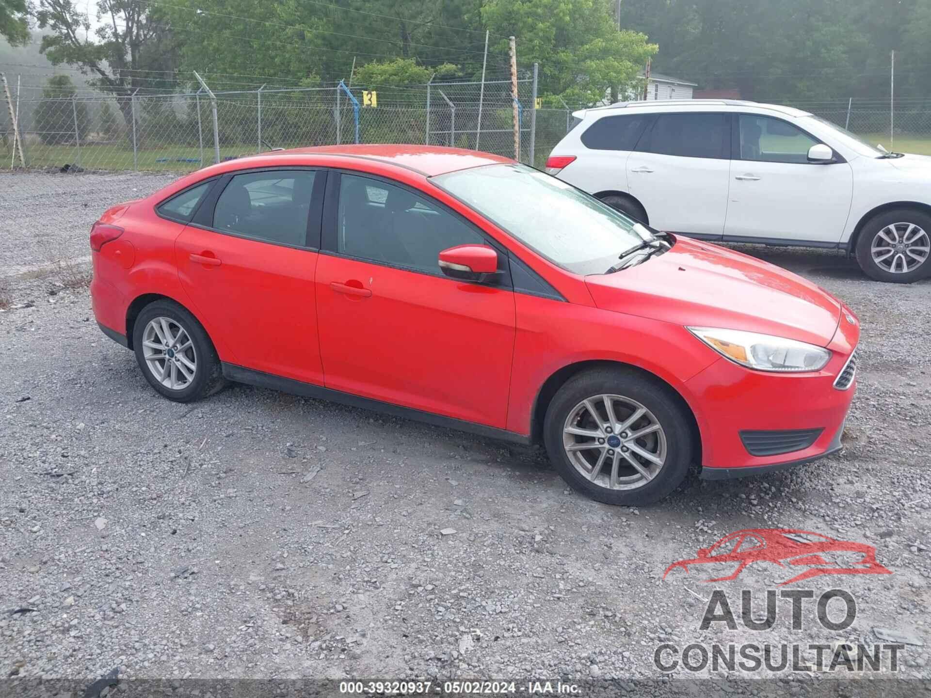 FORD FOCUS 2017 - 1FADP3F20HL267467