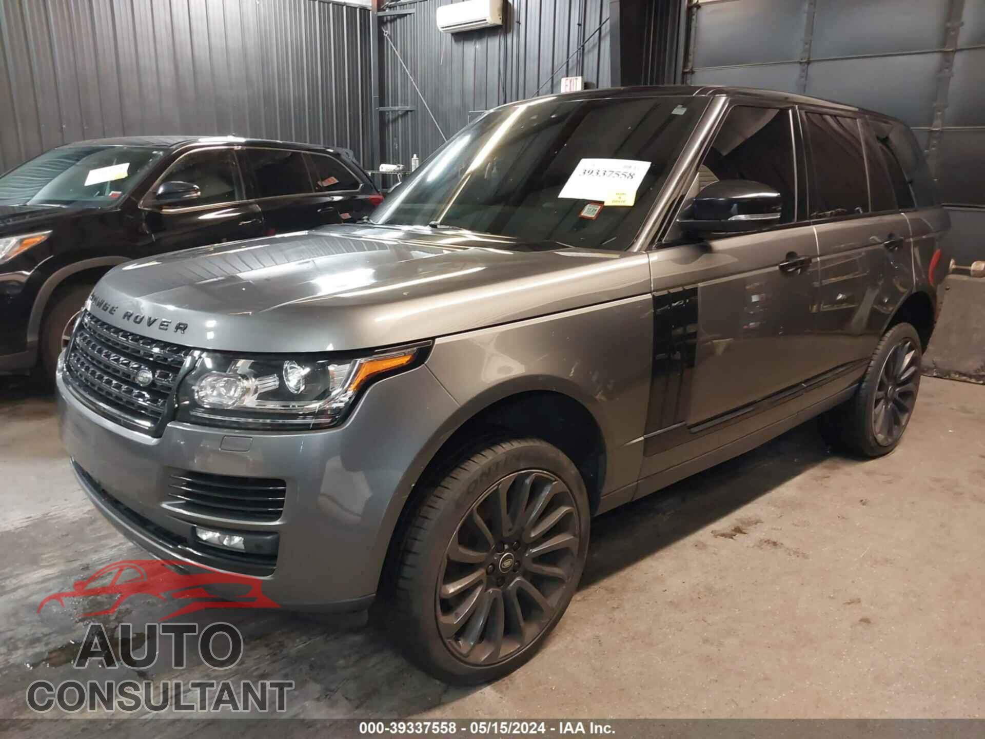 LAND ROVER RANGE ROVER 2017 - SALGS2FE4HA324381