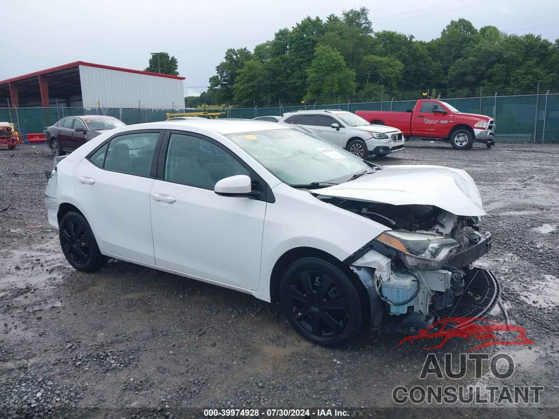 TOYOTA COROLLA 2016 - 5YFBURHE6GP460197