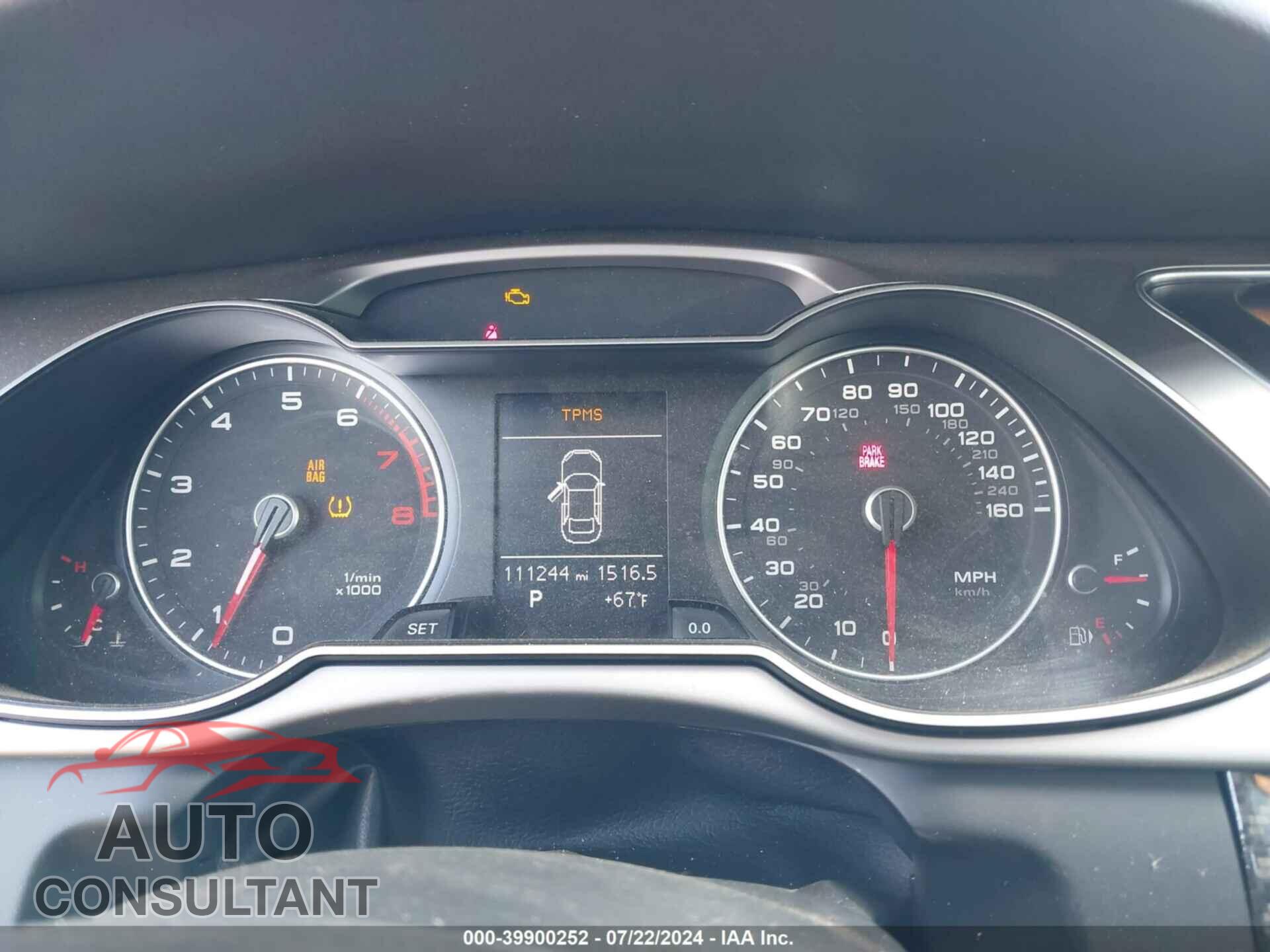 AUDI A4 2013 - WAUBFAFL0DA170502