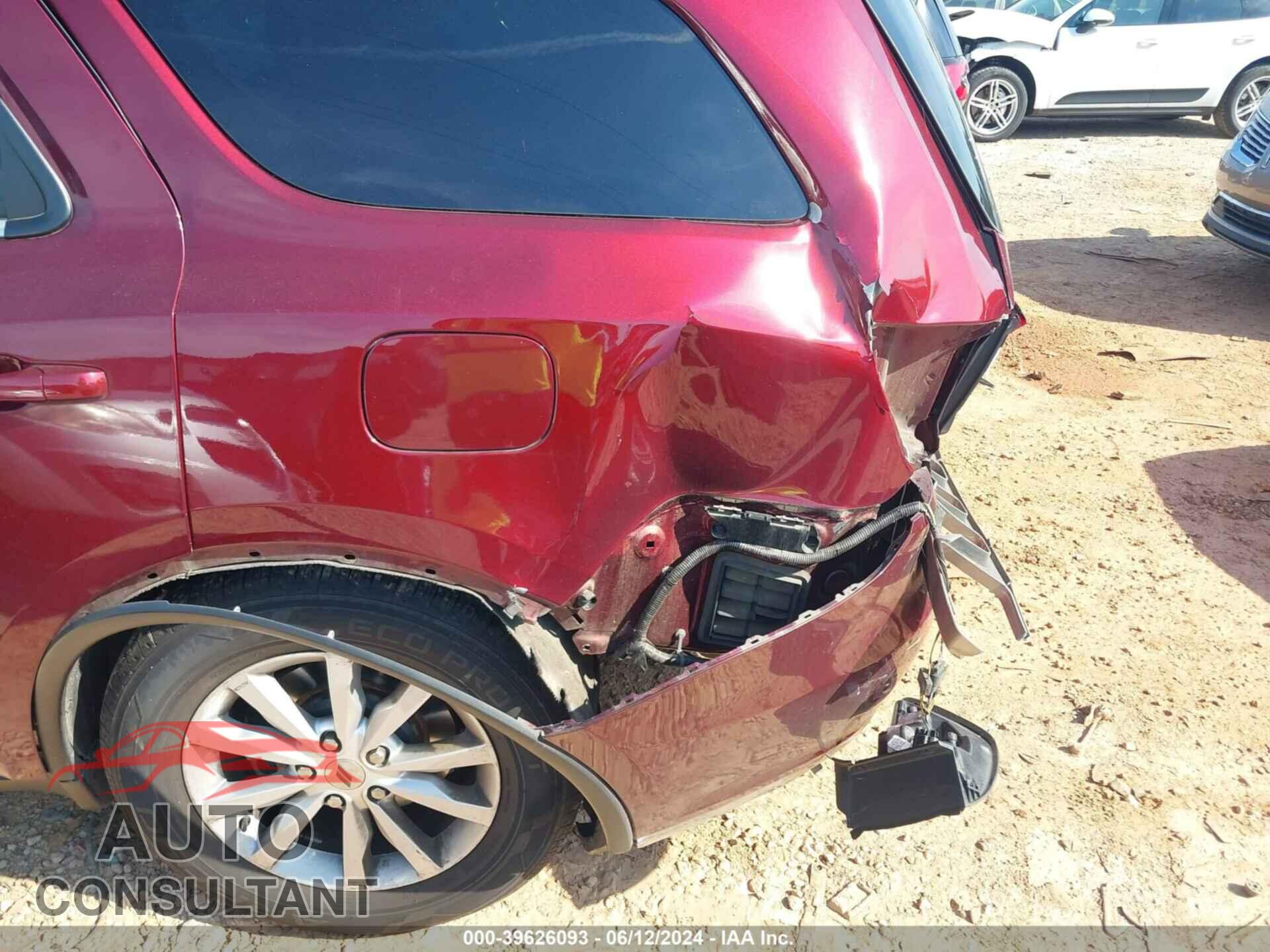 DODGE DURANGO 2019 - 1C4RDJAG4KC723509