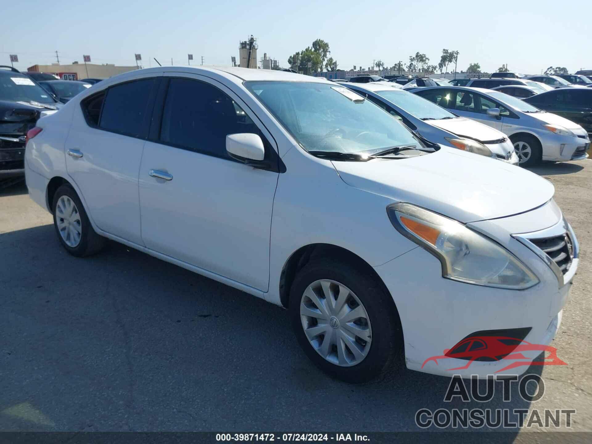 NISSAN VERSA 2019 - 3N1CN7AP5KL832753