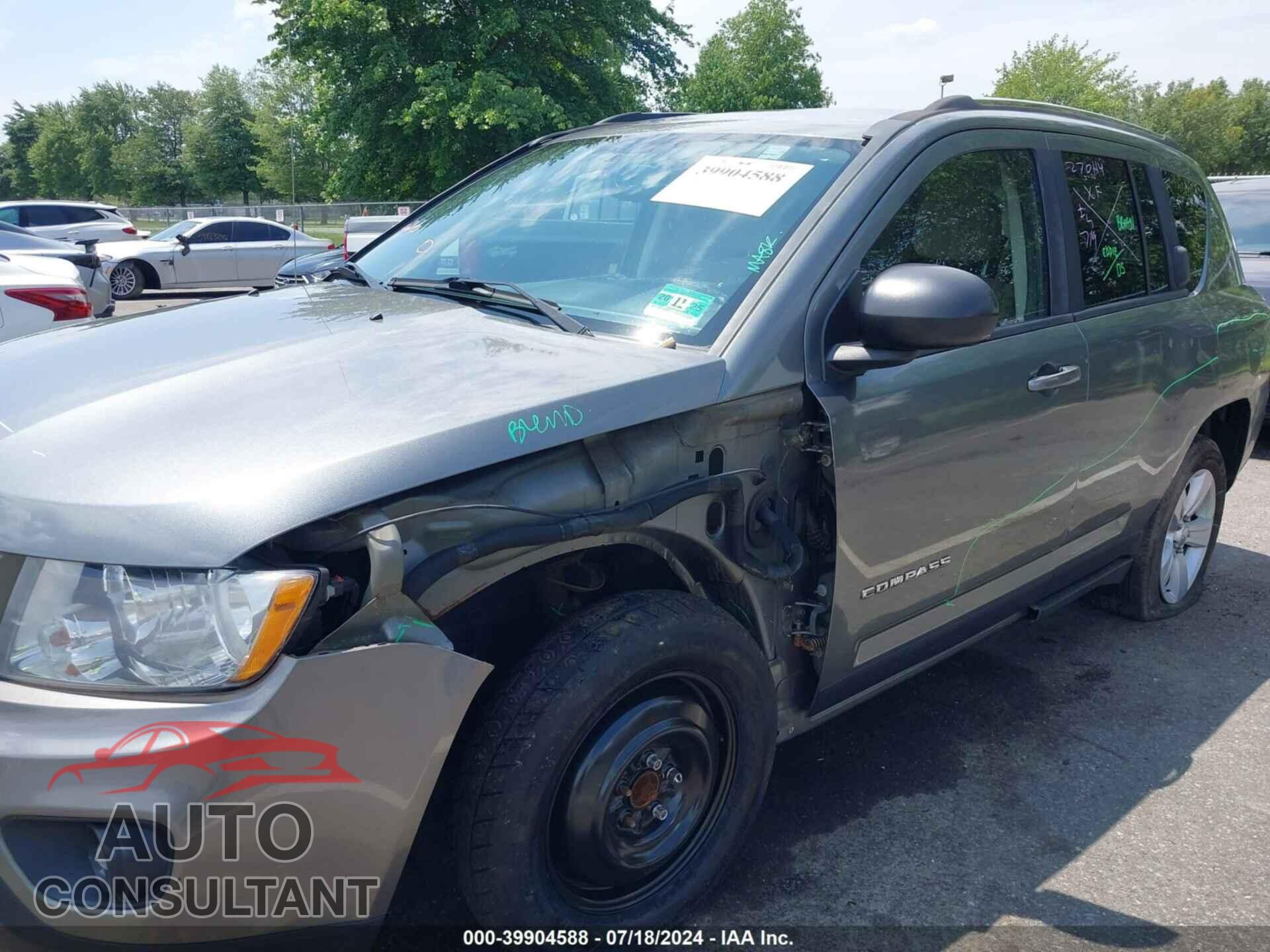 JEEP COMPASS 2012 - 1C4NJDBB6CD588511