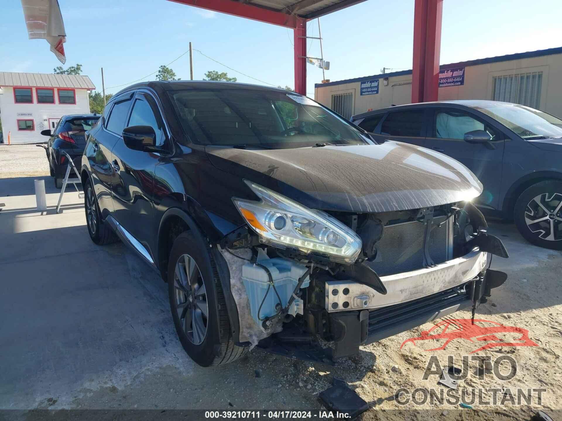 NISSAN MURANO 2016 - 5N1AZ2MG8GN108114