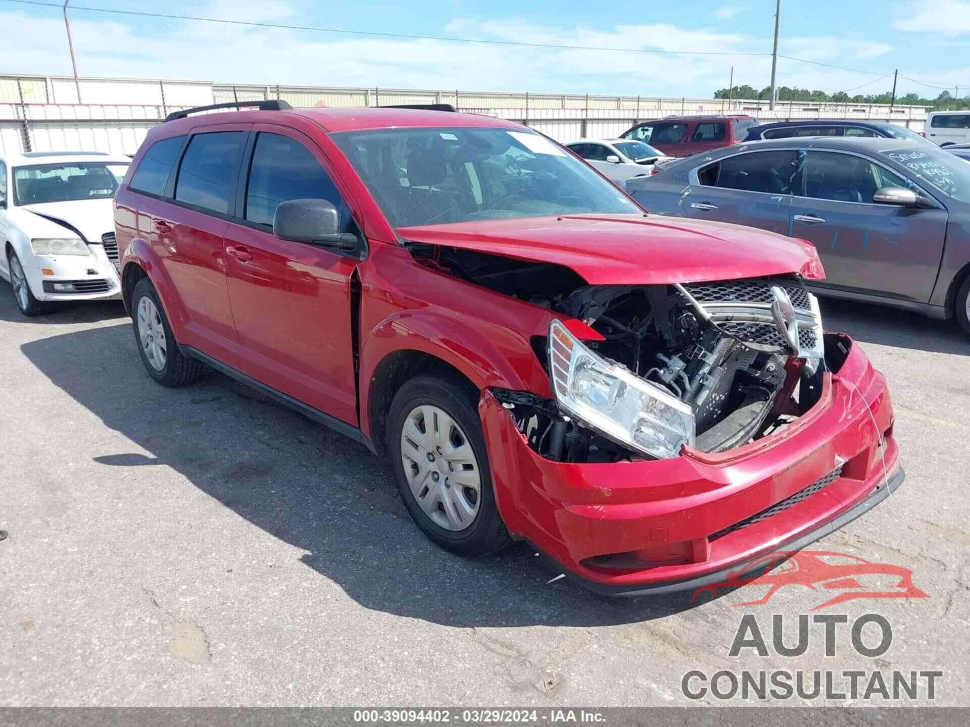 DODGE JOURNEY 2019 - 3C4PDCAB8KT746707