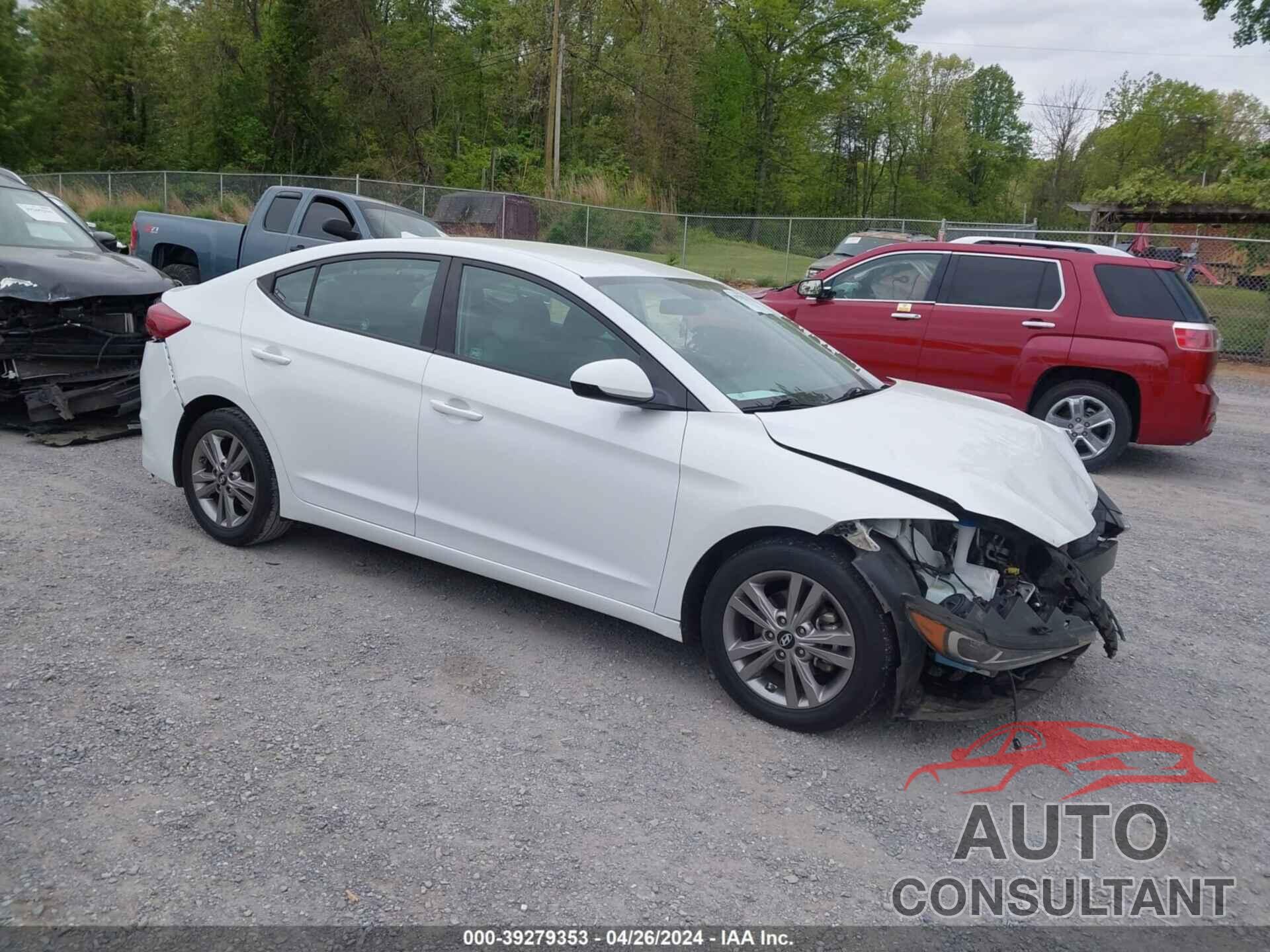 HYUNDAI ELANTRA 2017 - 5NPD84LF1HH057226
