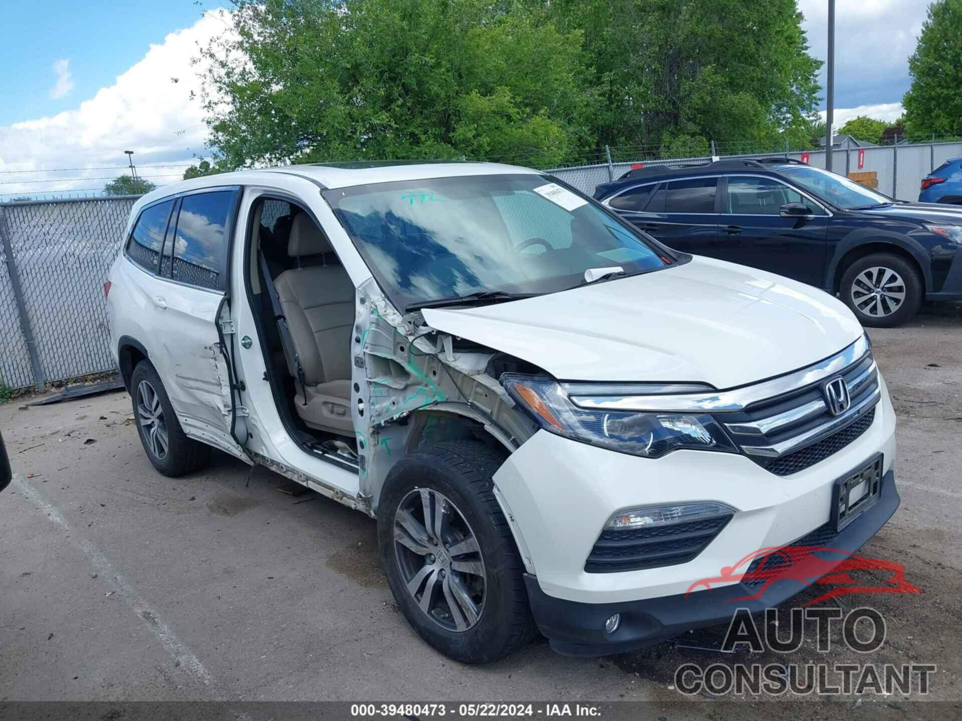 HONDA PILOT 2018 - 5FNYF6H5XJB060293