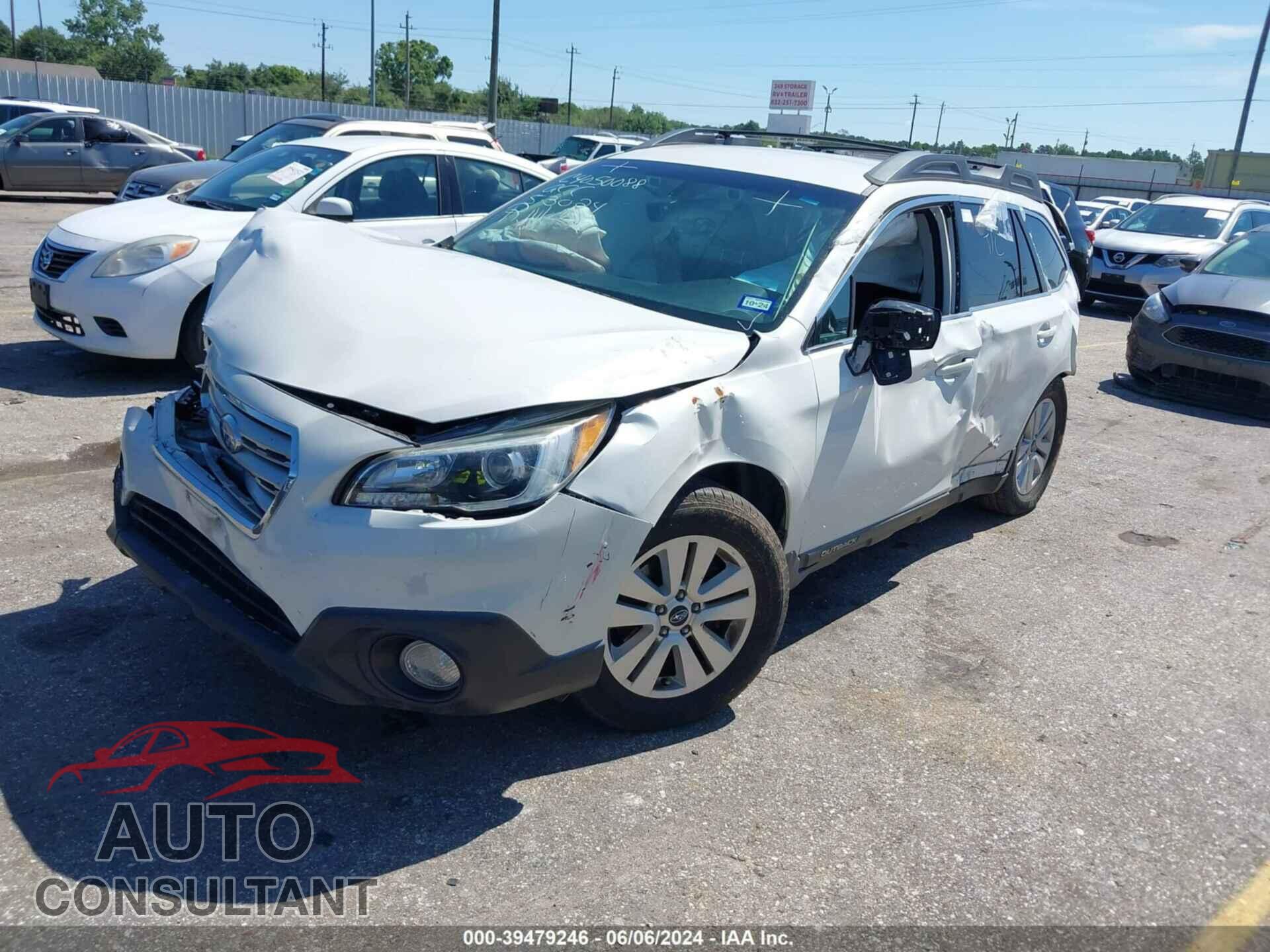 SUBARU OUTBACK 2017 - 4S4BSAFC8H3219823