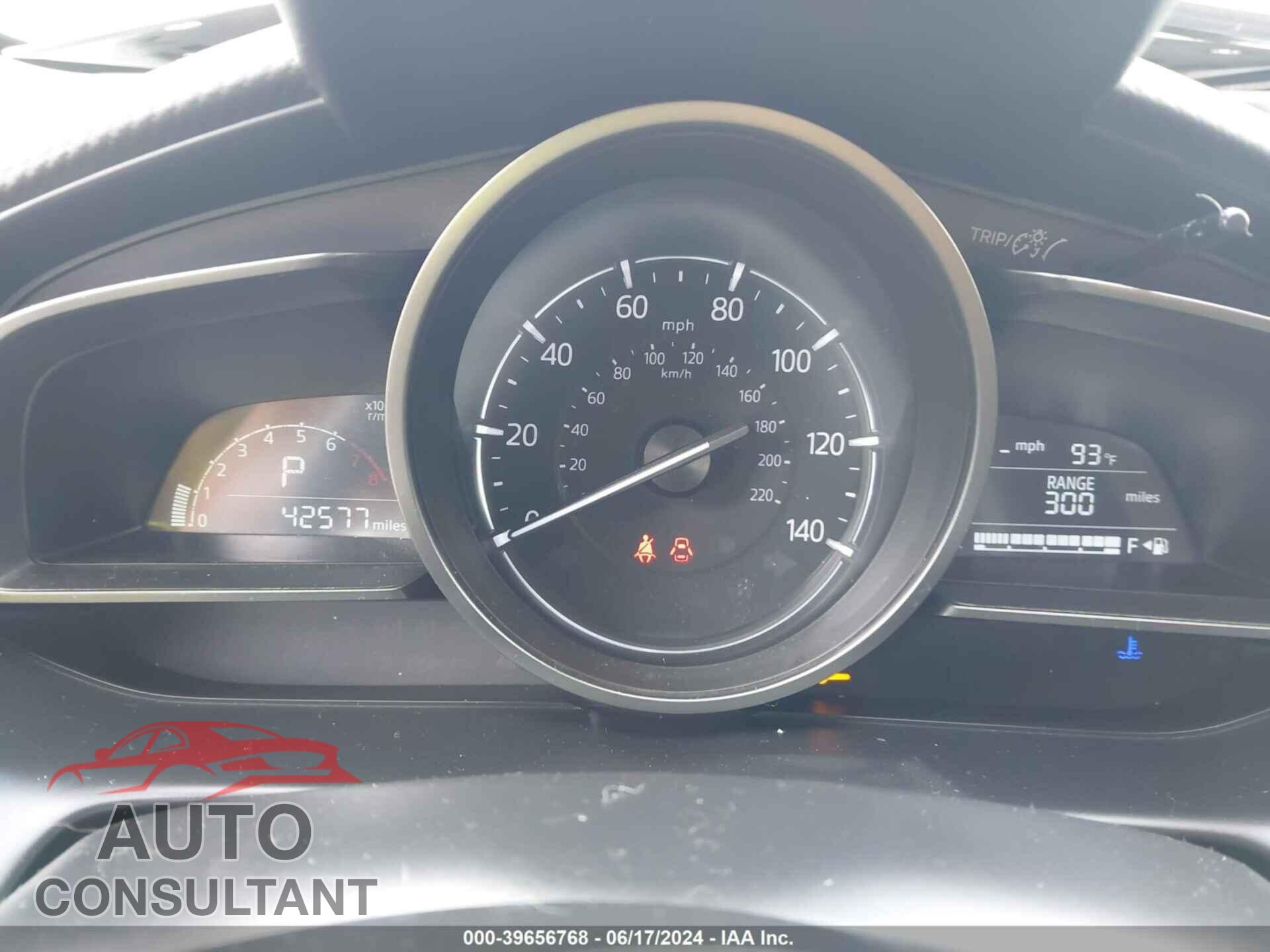MAZDA CX-3 2019 - JM1DKDB79K1427770
